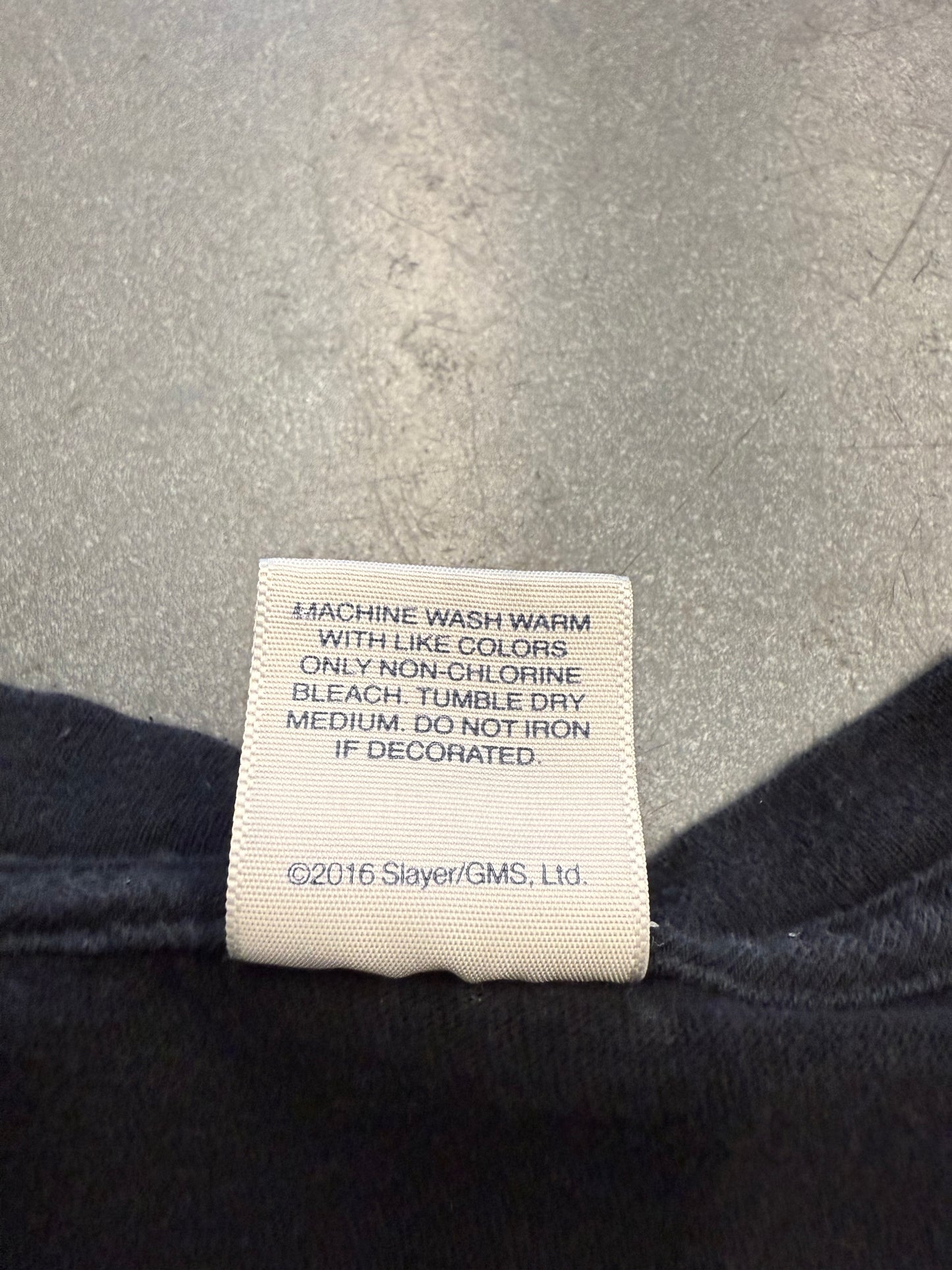 FW16 SUPREME SLAYER EAGLE TEE - BLACK (XL)