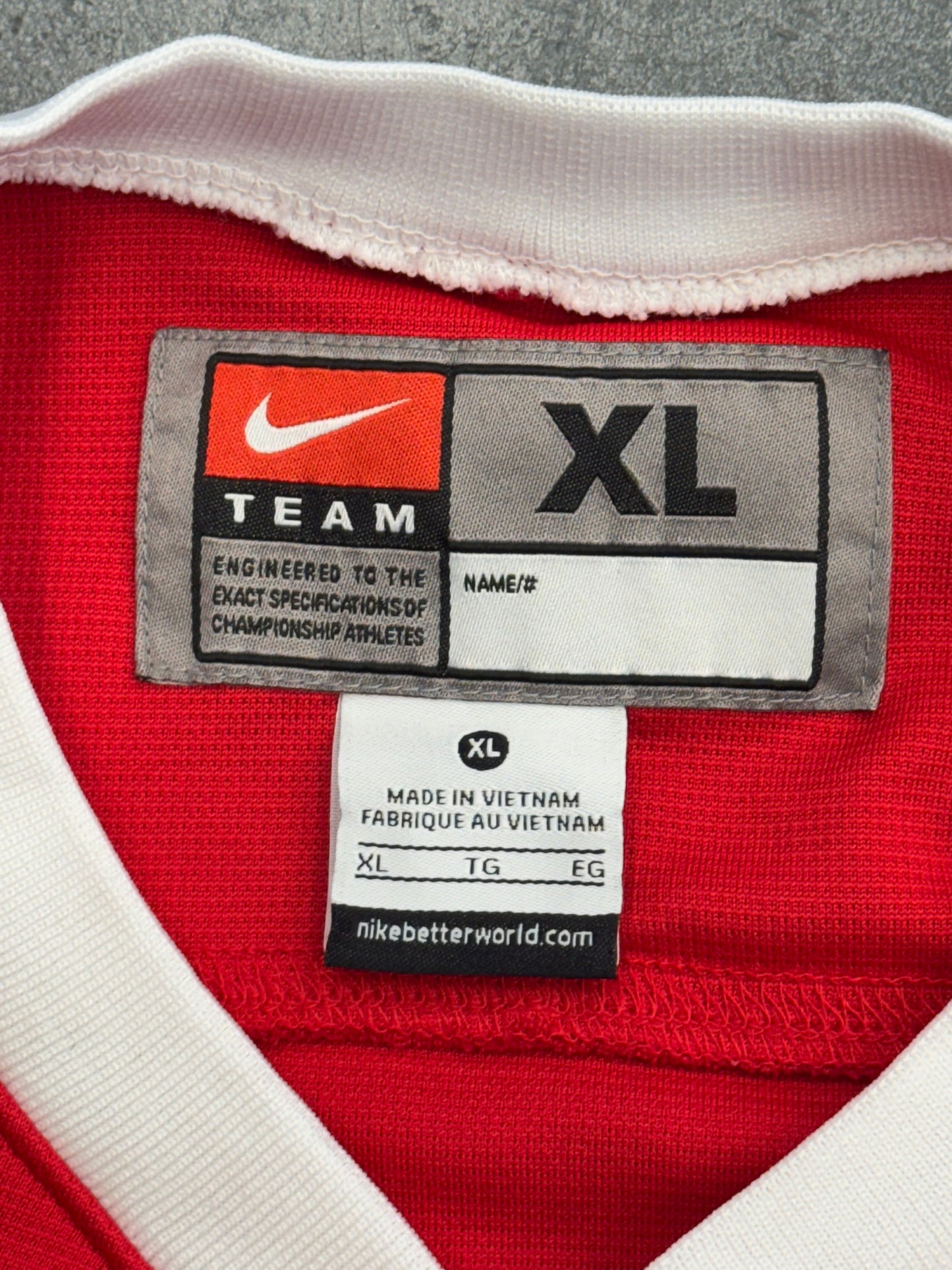 2012 NIKE TEAM CANADA ALTERNATE WORLD JUNIOR CHAMPIONSHIP HOCKEY JERSEY
