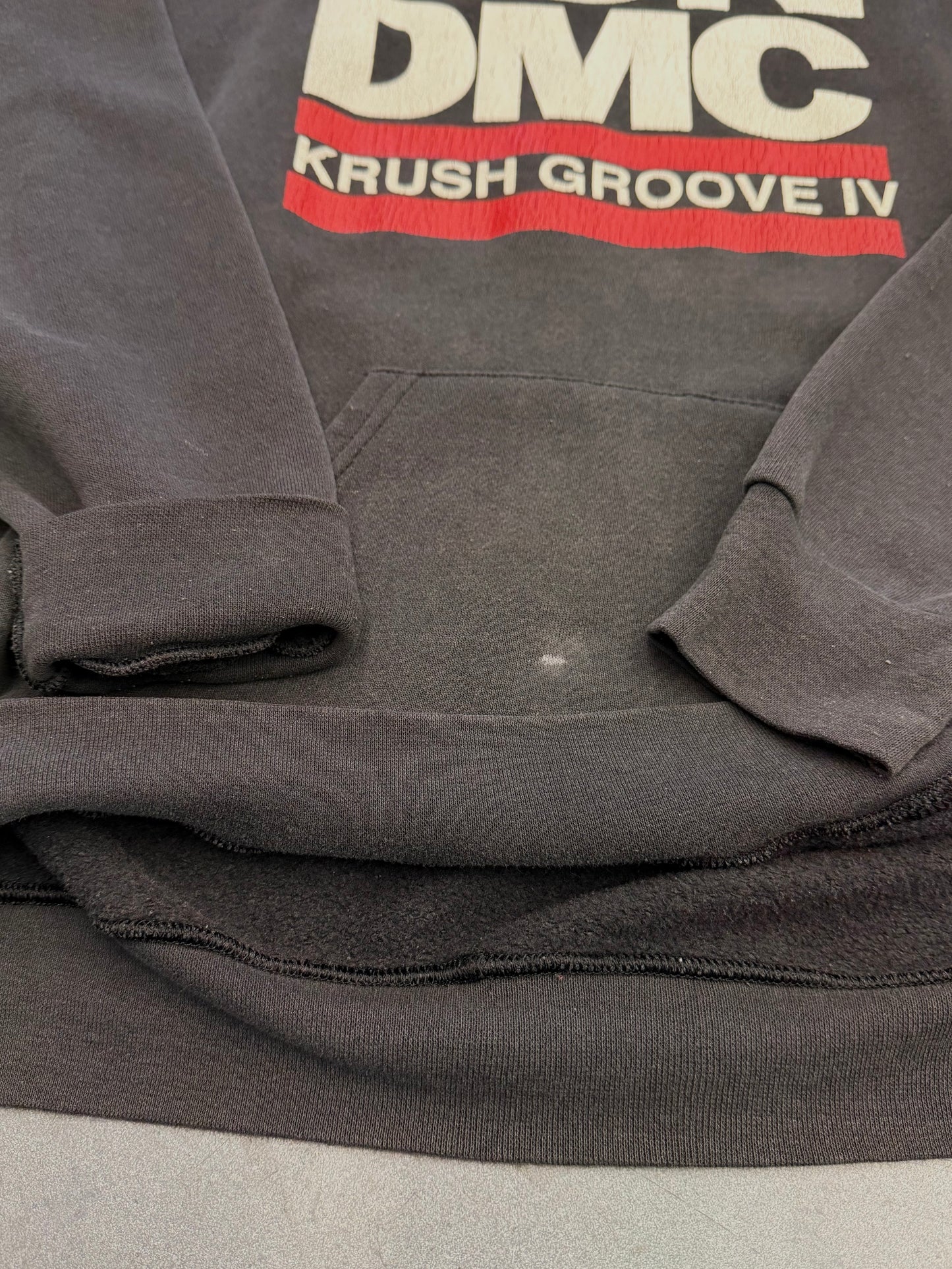 RUN DMC KRUSH GROOVE IV PULLOVER HOODIE (HEAVYWEIGHT LEE TAG)