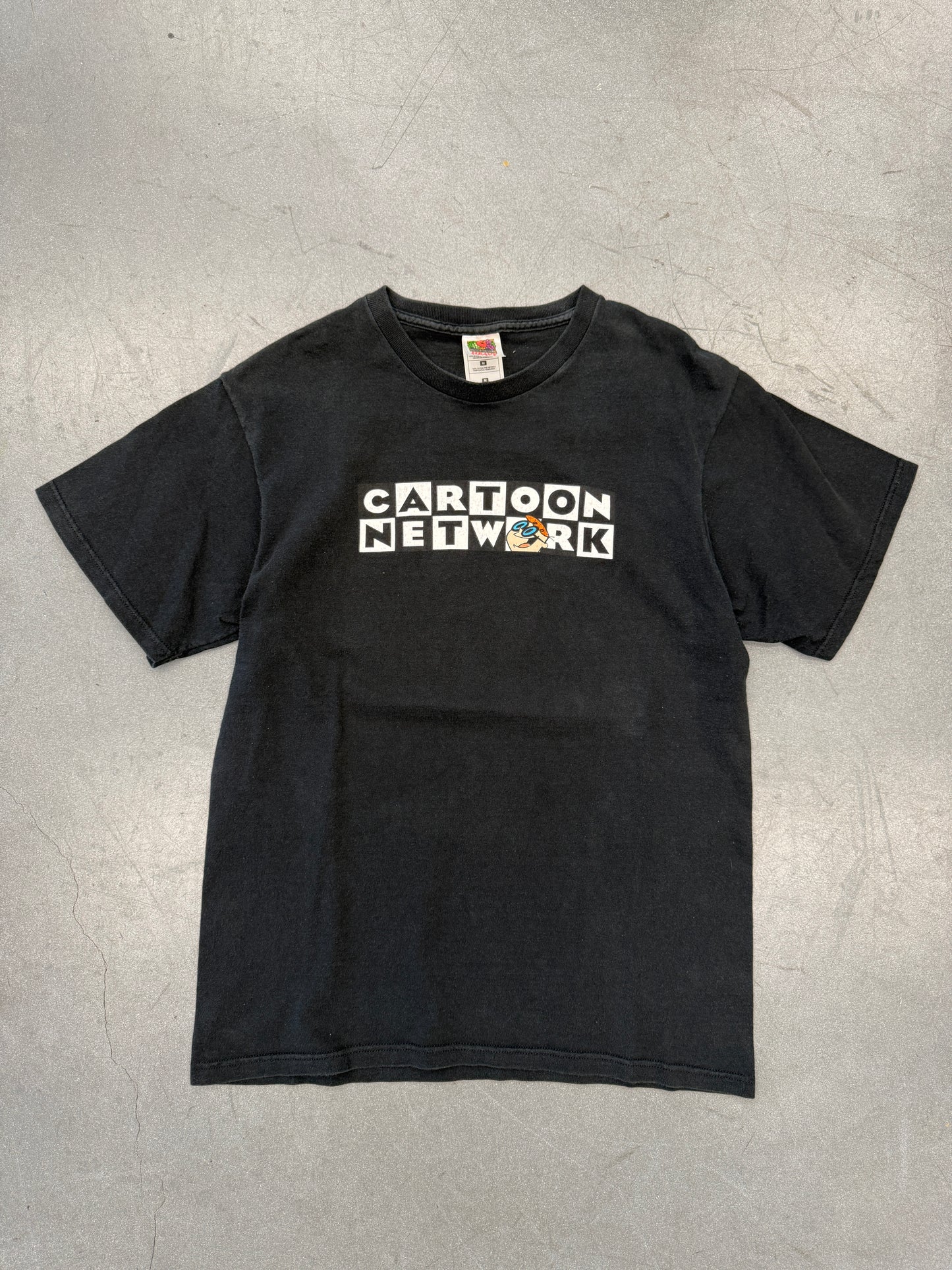 CARTOON NETWORK FRIDAYS DEXTERS LABORATORY TITLE HIT TEE