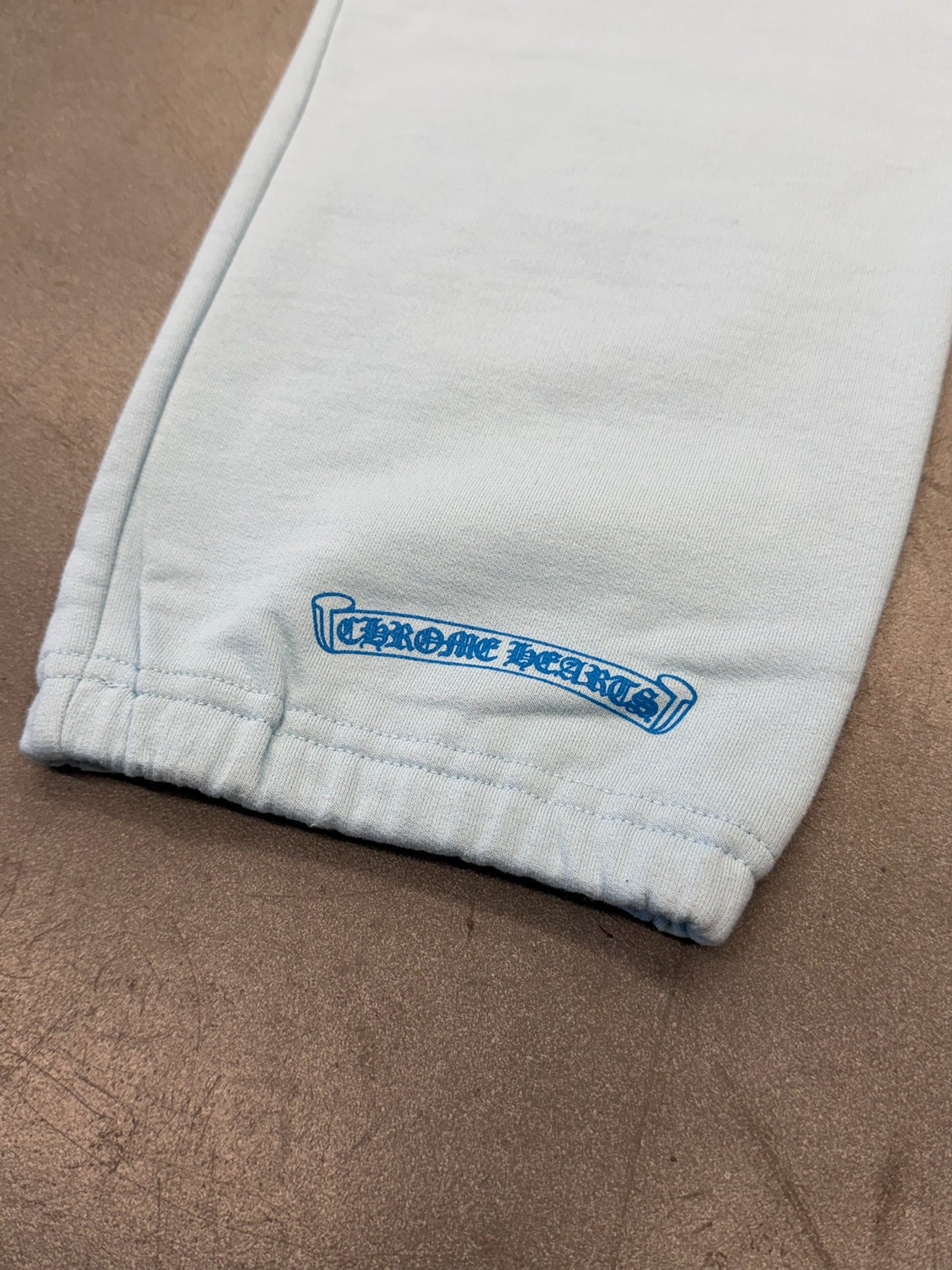 CHROME HEARTS MIAMI ART BASEL EXCLUSIVE VINE DAGGER SWEATPANTS - BABY BLUE