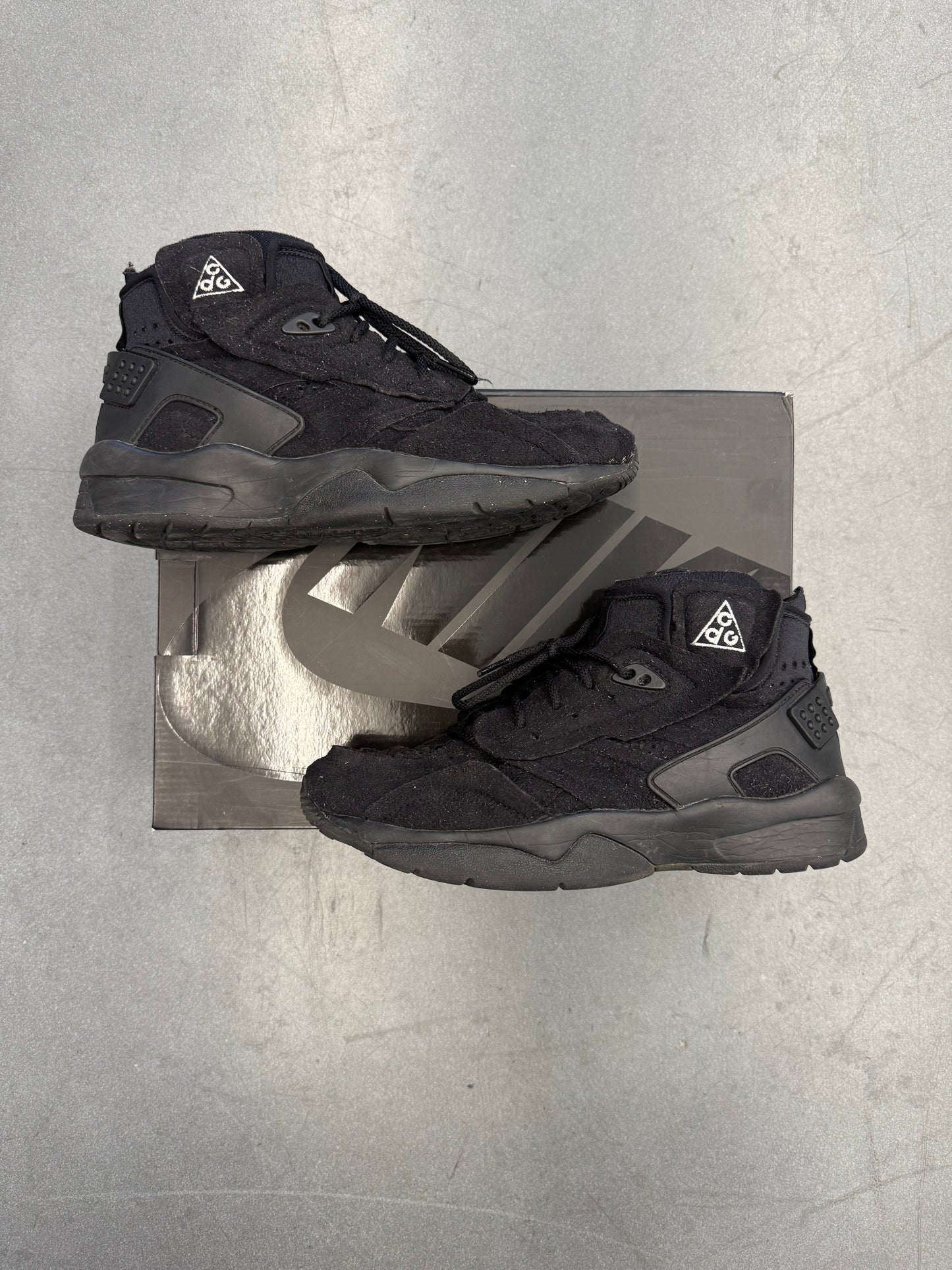 2018 NIKE AIR MOWABB COMME DES GARCONS BLACK (W/BOX)