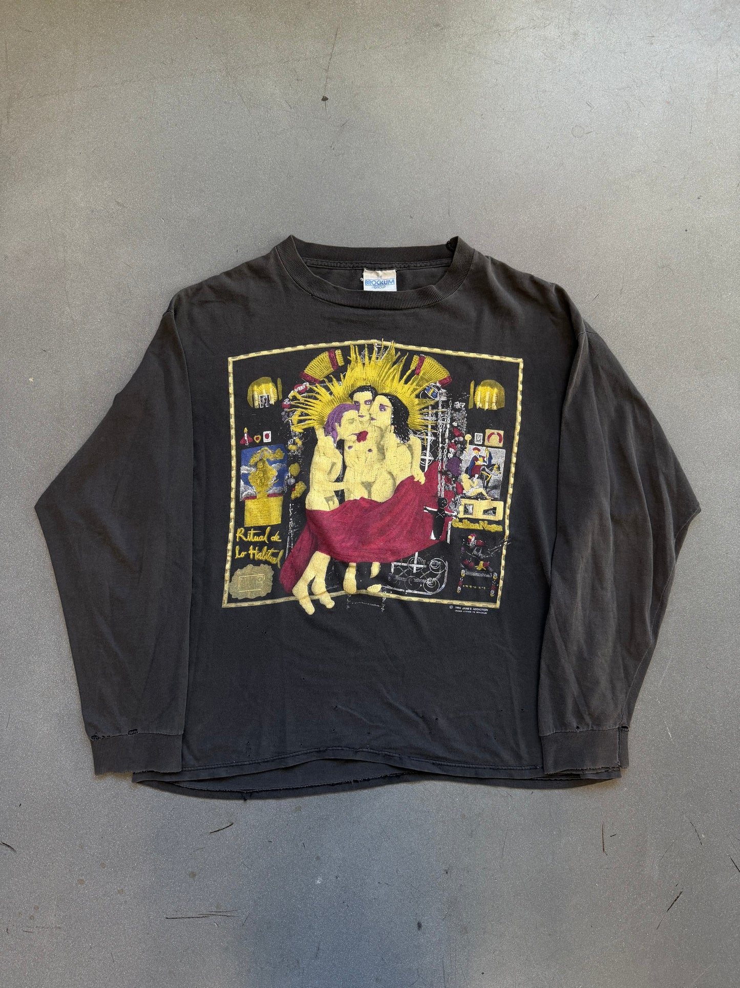 1990 JANE'S ADDICTION RITUAL DE LO HABITUAL LS TEE (BROCKUM TAG)