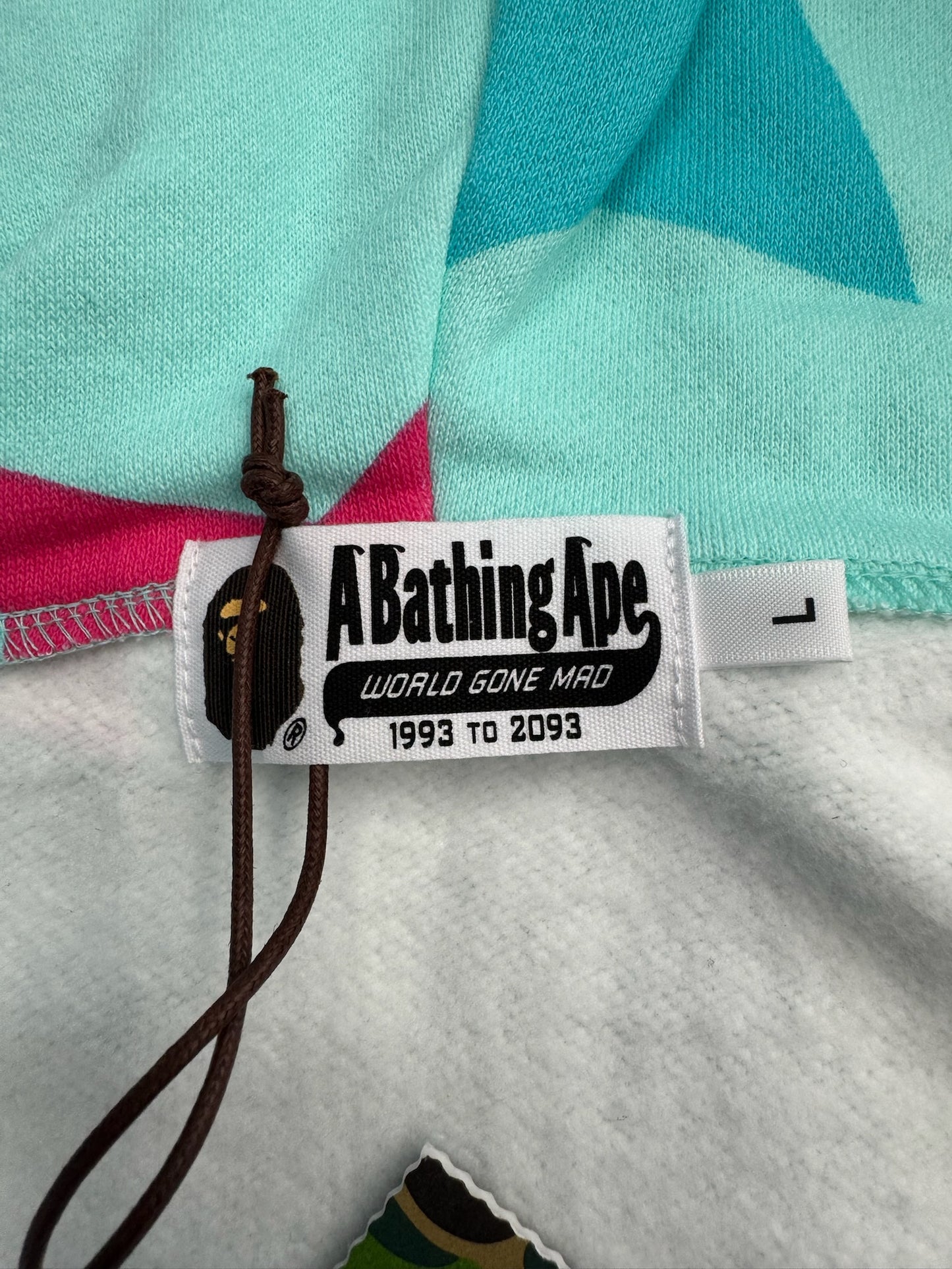 BAPE MIAMI STORE BAPE STA PRINT FULL-ZIP SHARK HOODIE