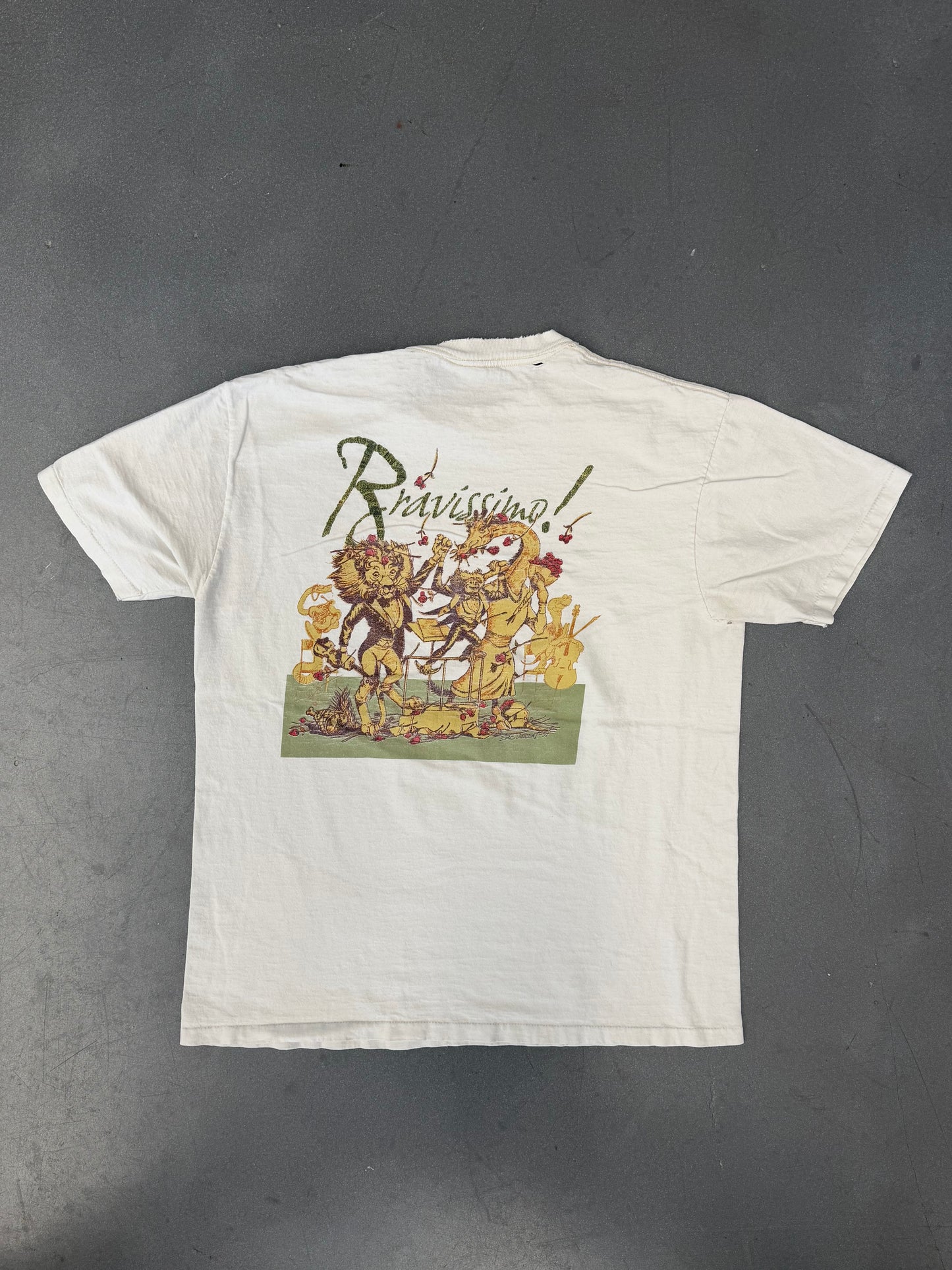 1997 SPOLETO FESTIVAL CHARLESTON SOUTH CAROLINA "BRAVISSIMO!" TEE (POWER PRO TAG)