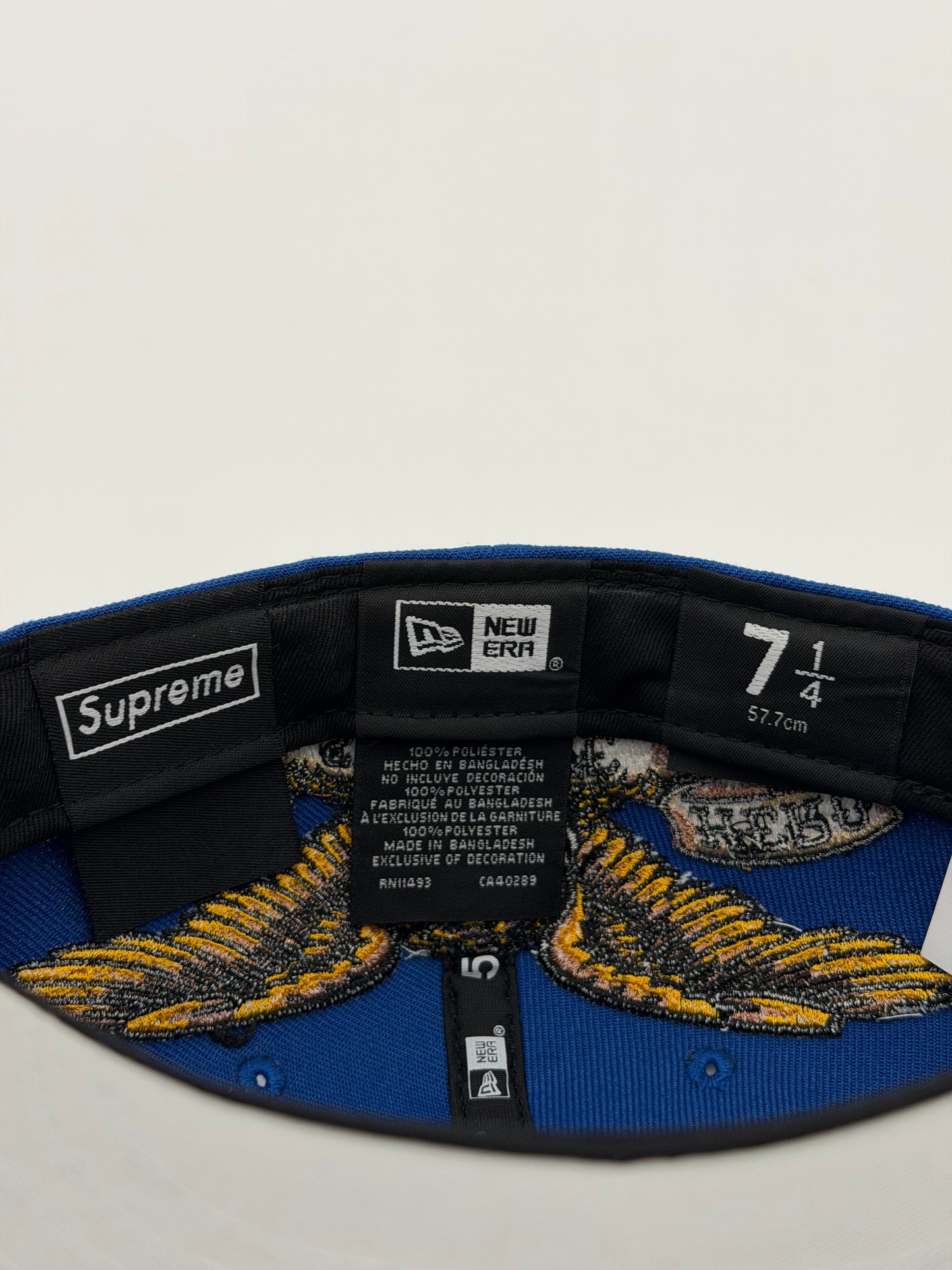 FW25 SUPREME ANTIHERO NEW ERA FITTED CAP - 7 1/4