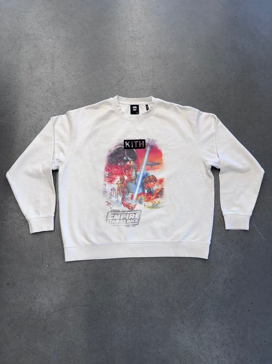 KITH STAR WARS RETURN OF THE JEDI POSTER CREWNECK SWEATER