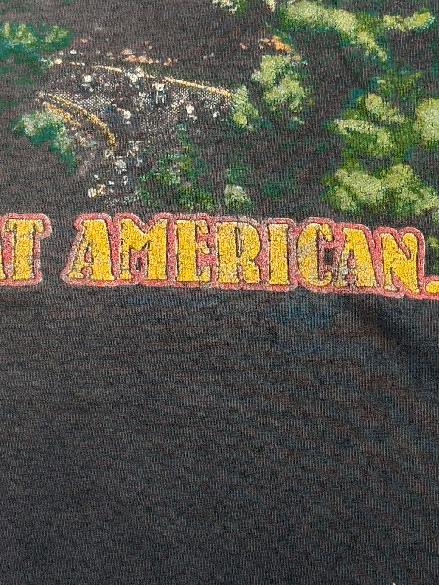 1988 HARLEY-DAVIDSON WASHINGTO D.C. " THE LAST GREAT AMERICAN" TEE (HOLOUBEK TAG)