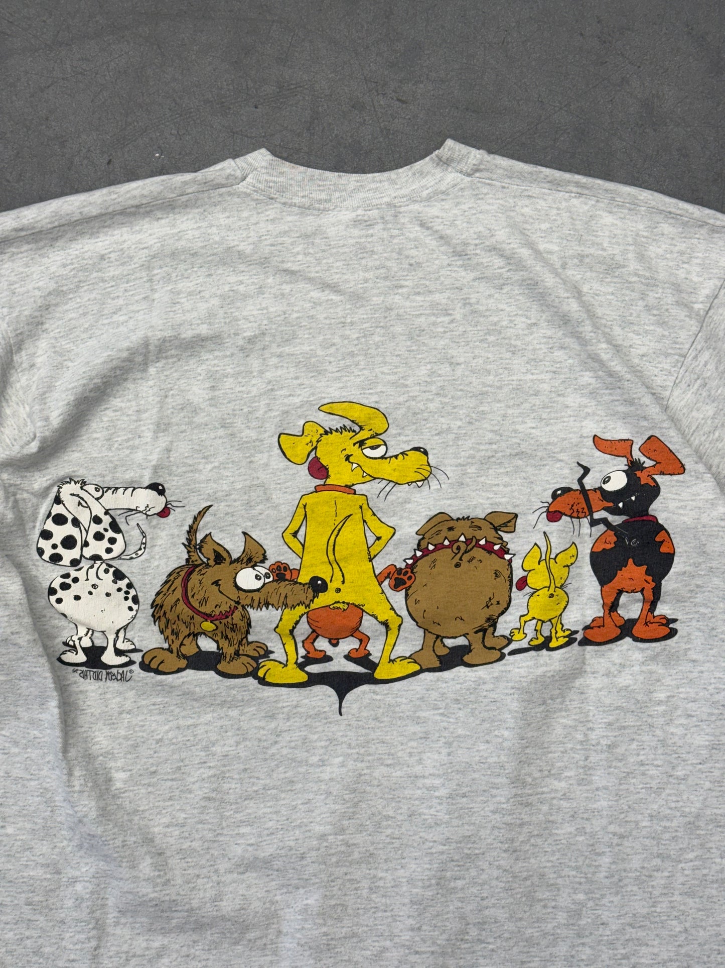 1992 DOG SEX JACKSON DID THIS TEE (FOTL TAG)