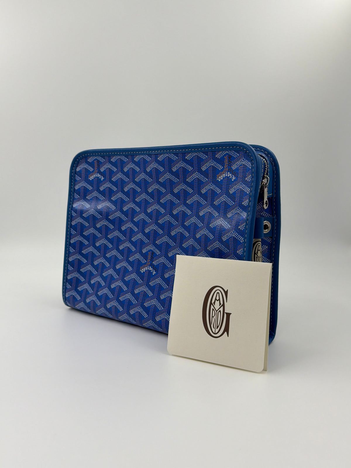 GOYARD JOUVENCE TOILETRY BAG - BLUE