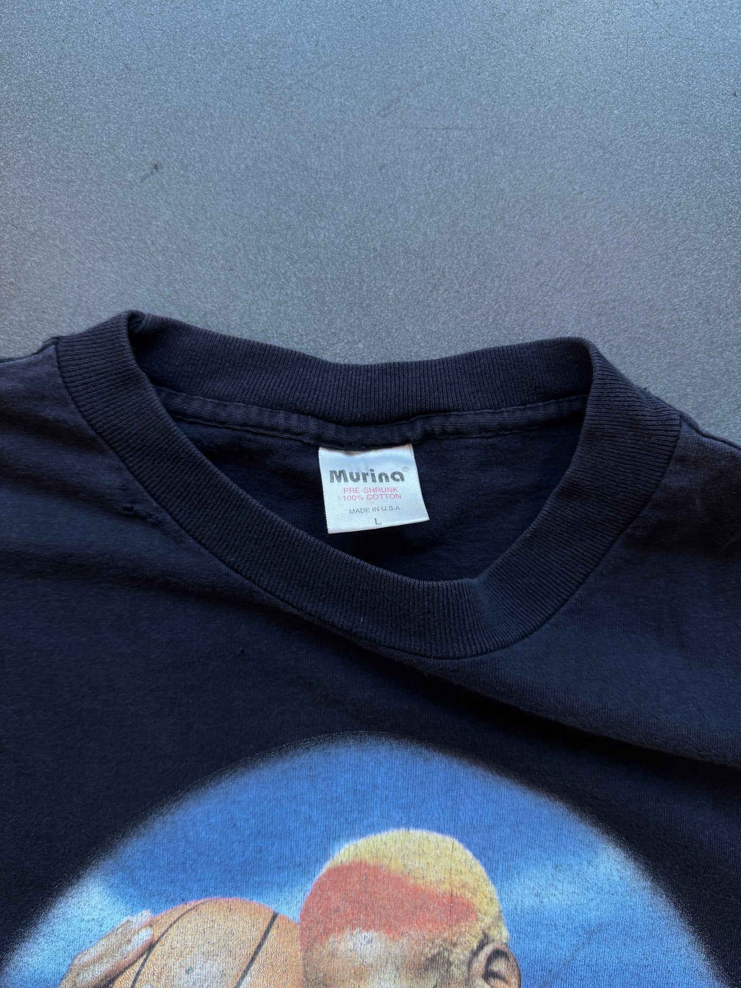 1996 DENNIS RODMAN "BAD AS I WANNA BE" TEE (MURINA TAG)