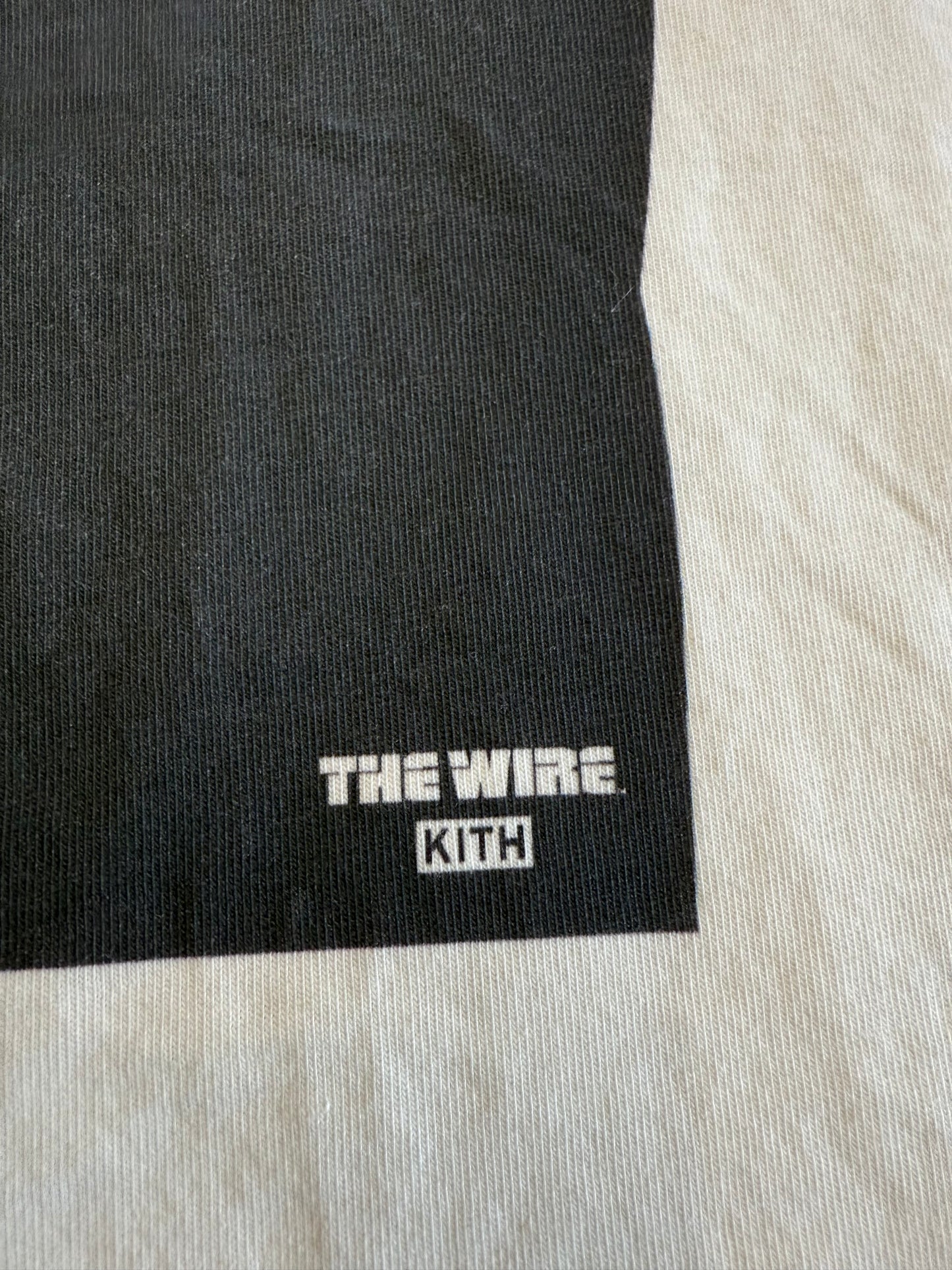 SS22 KITH THE WIRE BUNK VINTAGE TEE - CREAM (2XL)