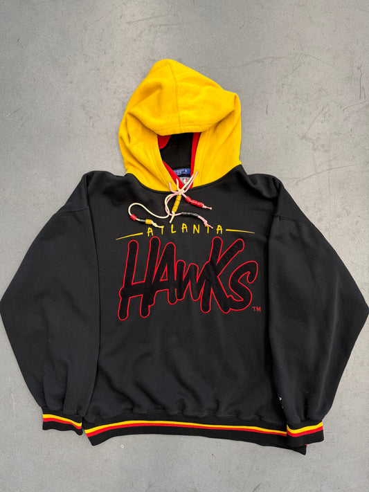 90'S STARTER NBA ATLANTA HAWKS DOUBLE HOODIE