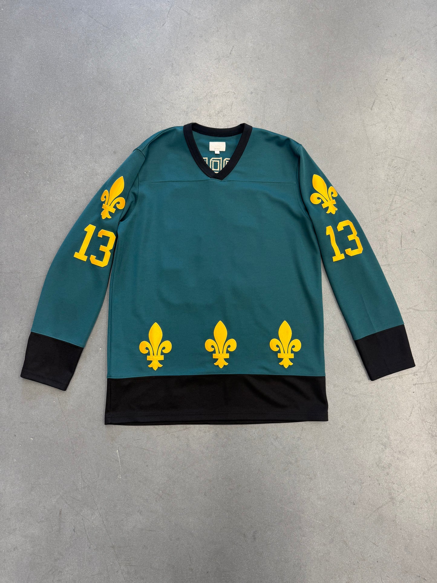 FW13 SUPREME FLEUR DE LIS HOCKEY JERSEY