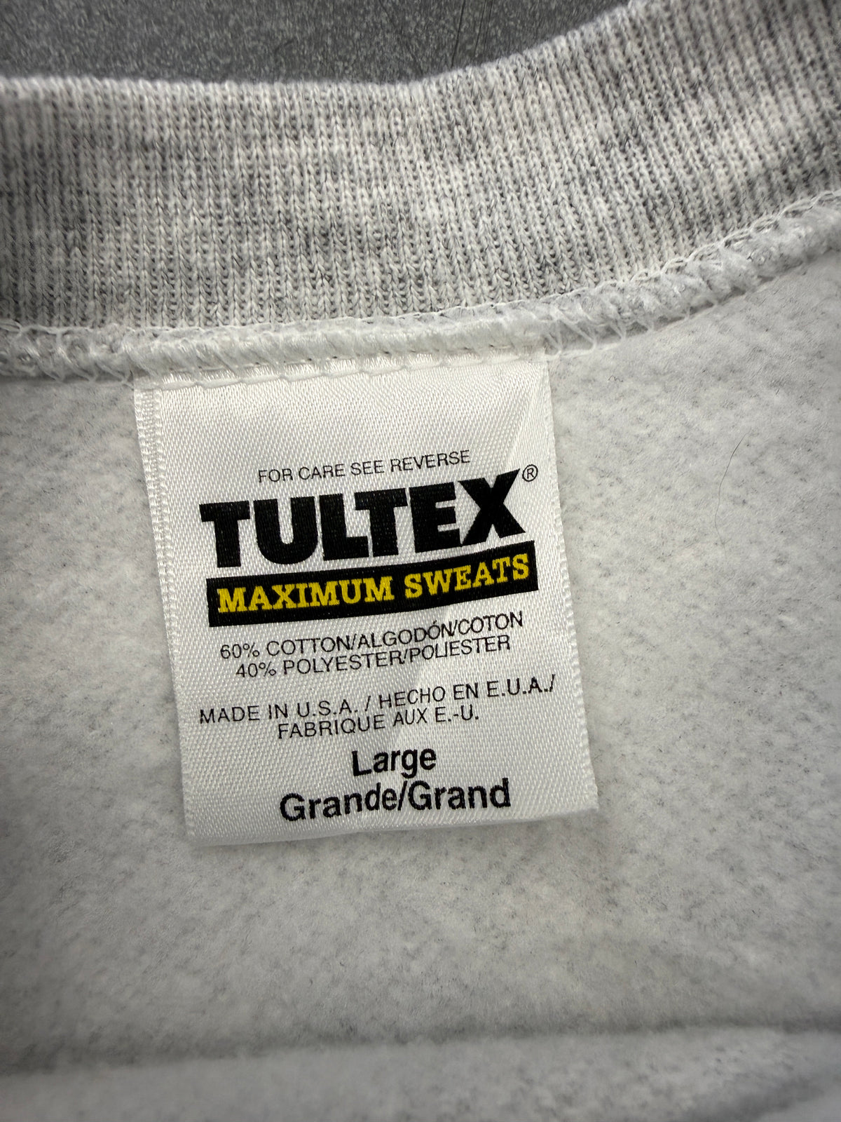 ‘90S FOOTBALL MIAMI HURRICANES CREWNECK SWEATER (TULTEX TAG)
