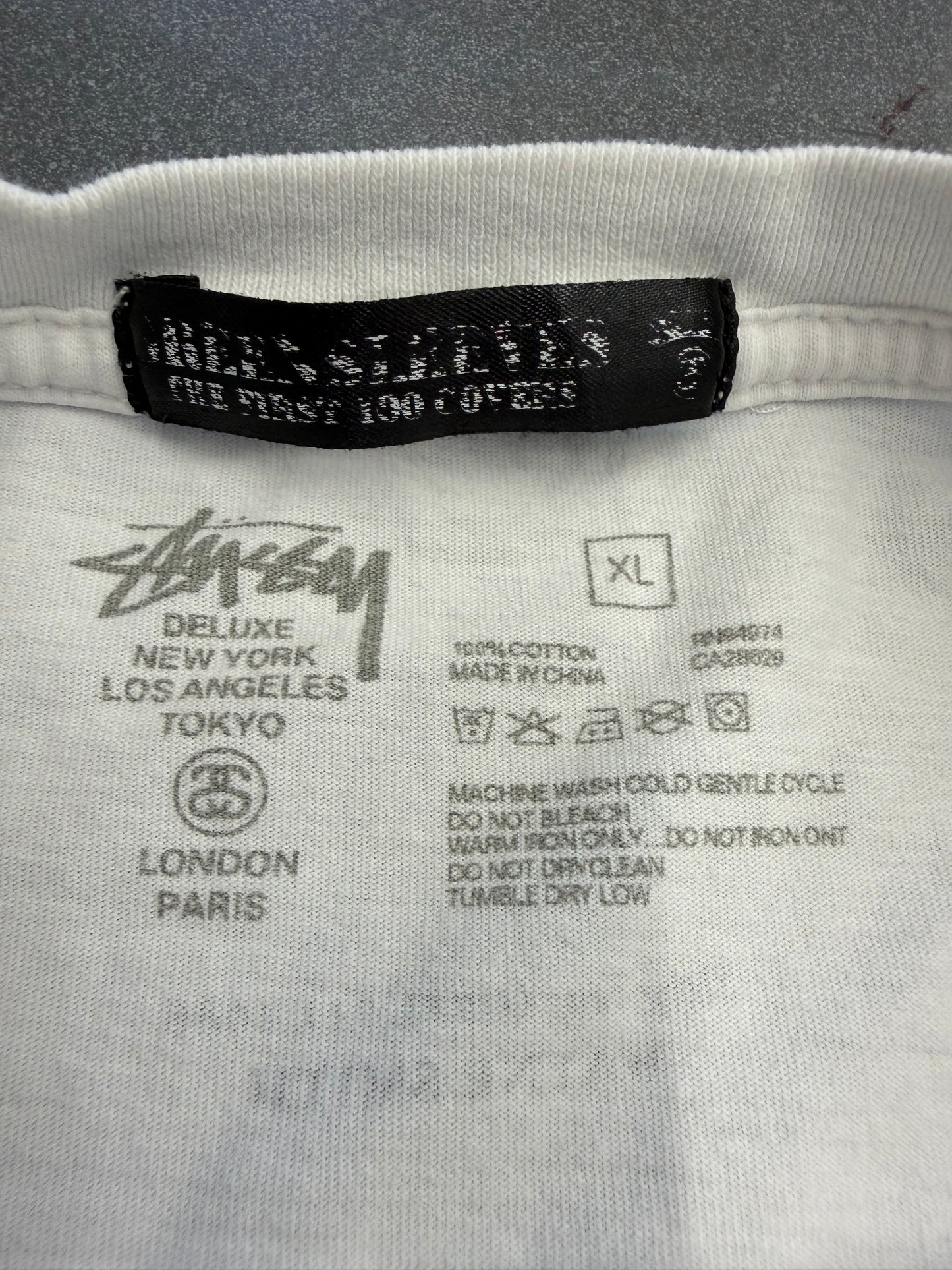 VINTAGE STUSSY WAYNE SMITH SLENG TENG TEE