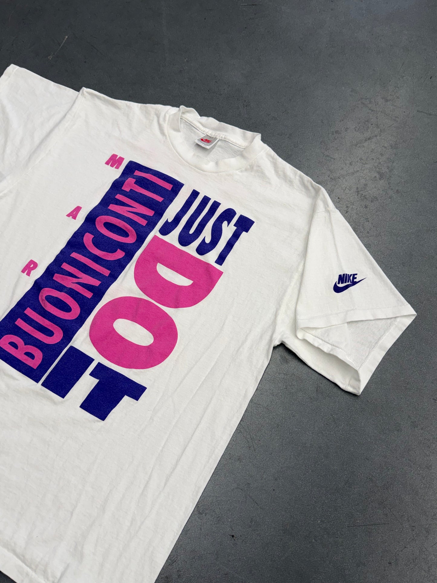 90S NIKE MARC BUONICONTI THE MIAMI PROJECT TEE (GREY NIKE TAG)