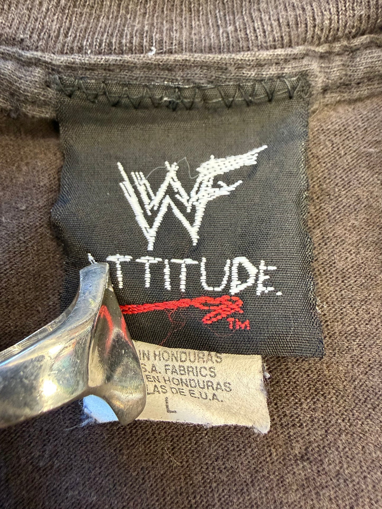 2000 WWF STONE COLD BIG FACE TEE (WWF ATTITUDE TAG)