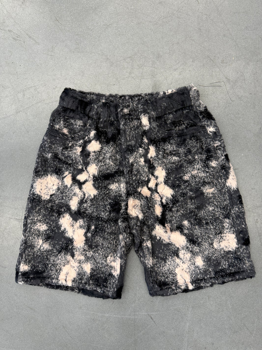 SS24 SUPREME FAUX FUR SHORT - BLACK