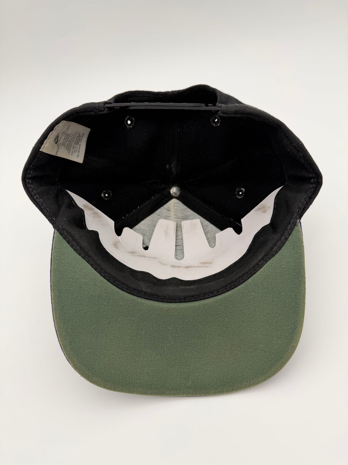 90'S NIKE AIR JORDAN SIGNATURE SNAPBACK - BLACK/PURPLE