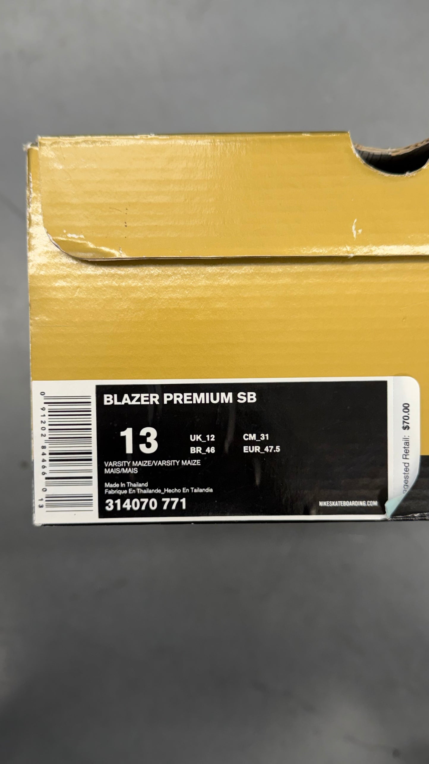 2008 NIKE SB BLAZER MICHAEL LAU BEJING BMX (WITH BOX)