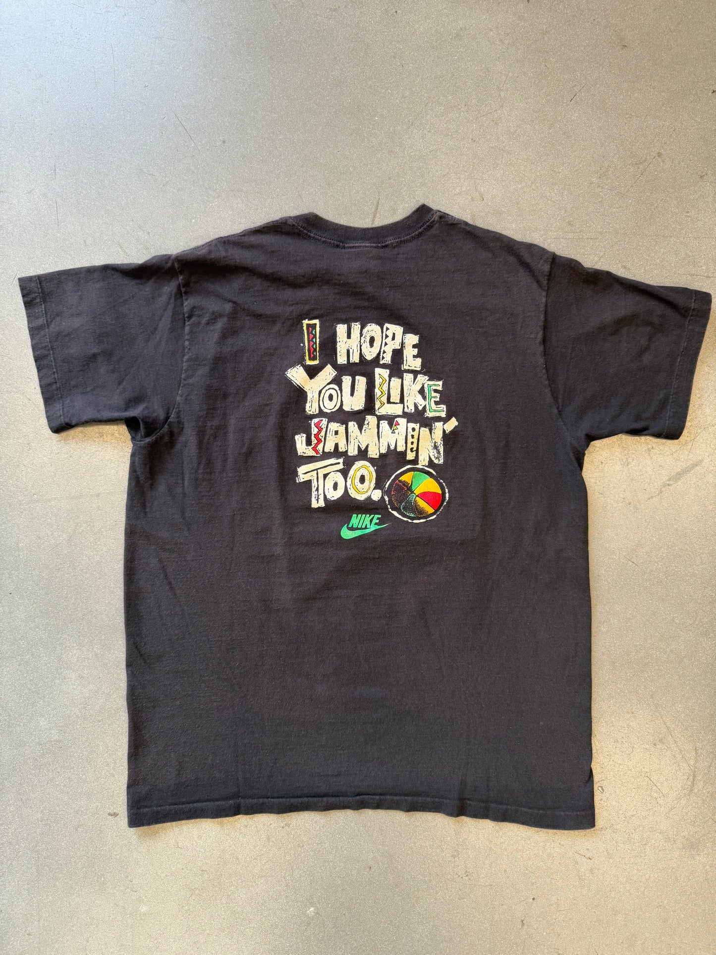 90’S NIKE MICHAEL JORDAN BOB MARLEY WE’RE JAMMIN TEE