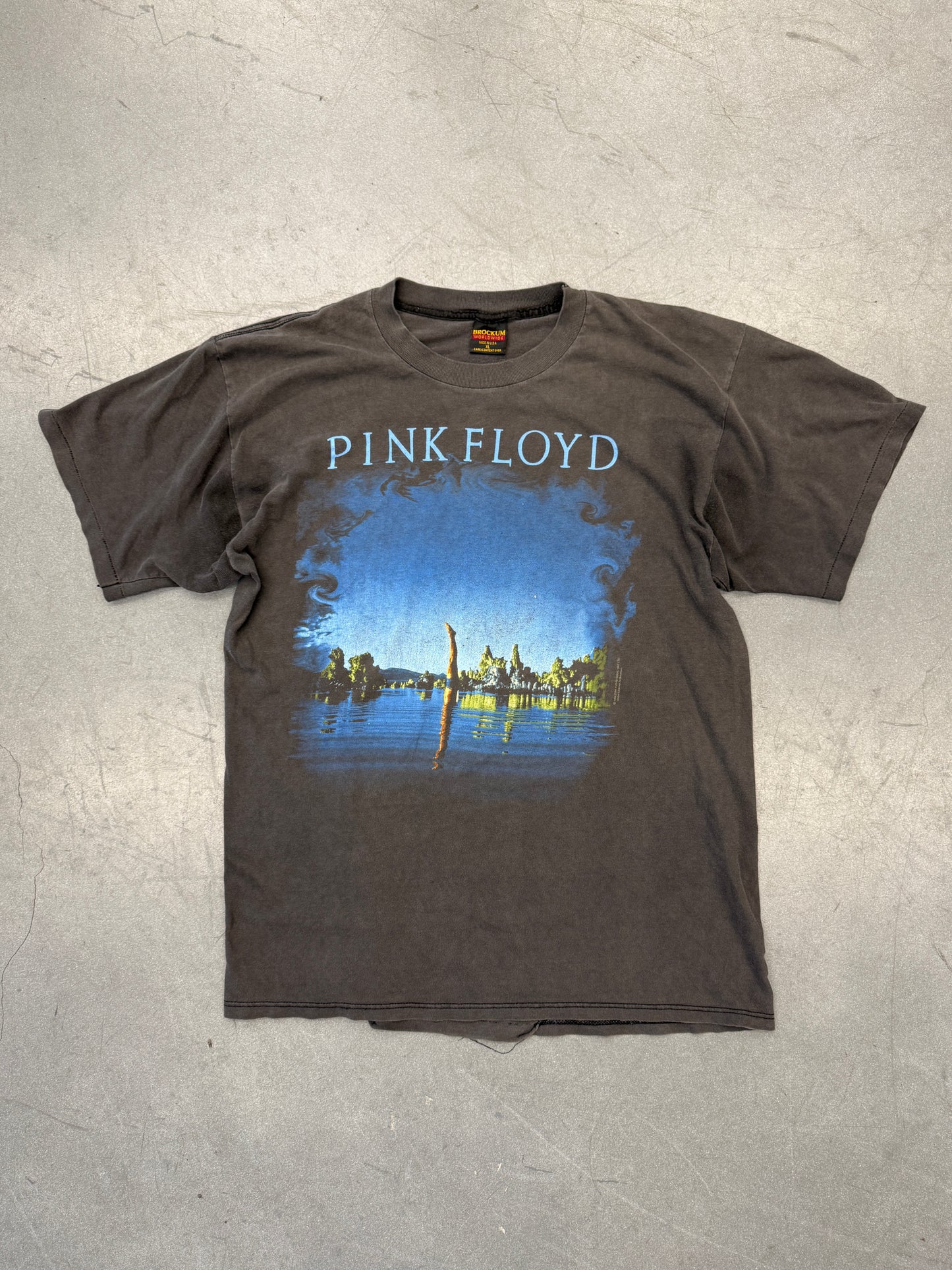 1992 PINK FLOYD WISH YOU WERE TOUR TEE (BROCKUM TAG)