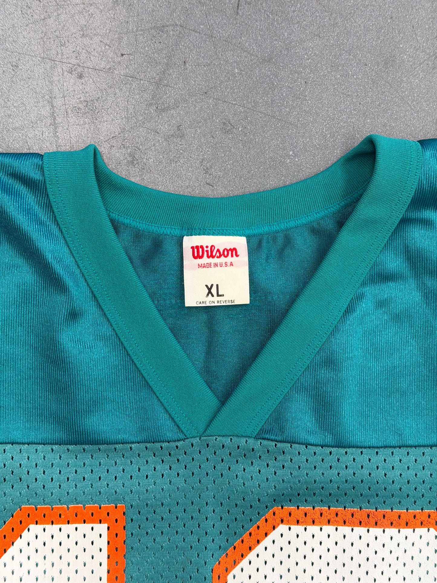 VINTAGE WILSON DAN MARINO MIAMI DOLPHINS FOOTBALL JERSEY