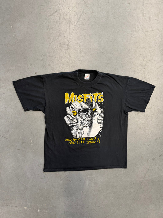 1997 MISFITS "MOMMY, CAN I GO OUT AND KILL TONIGHT?" TEE (JT'S TAG)