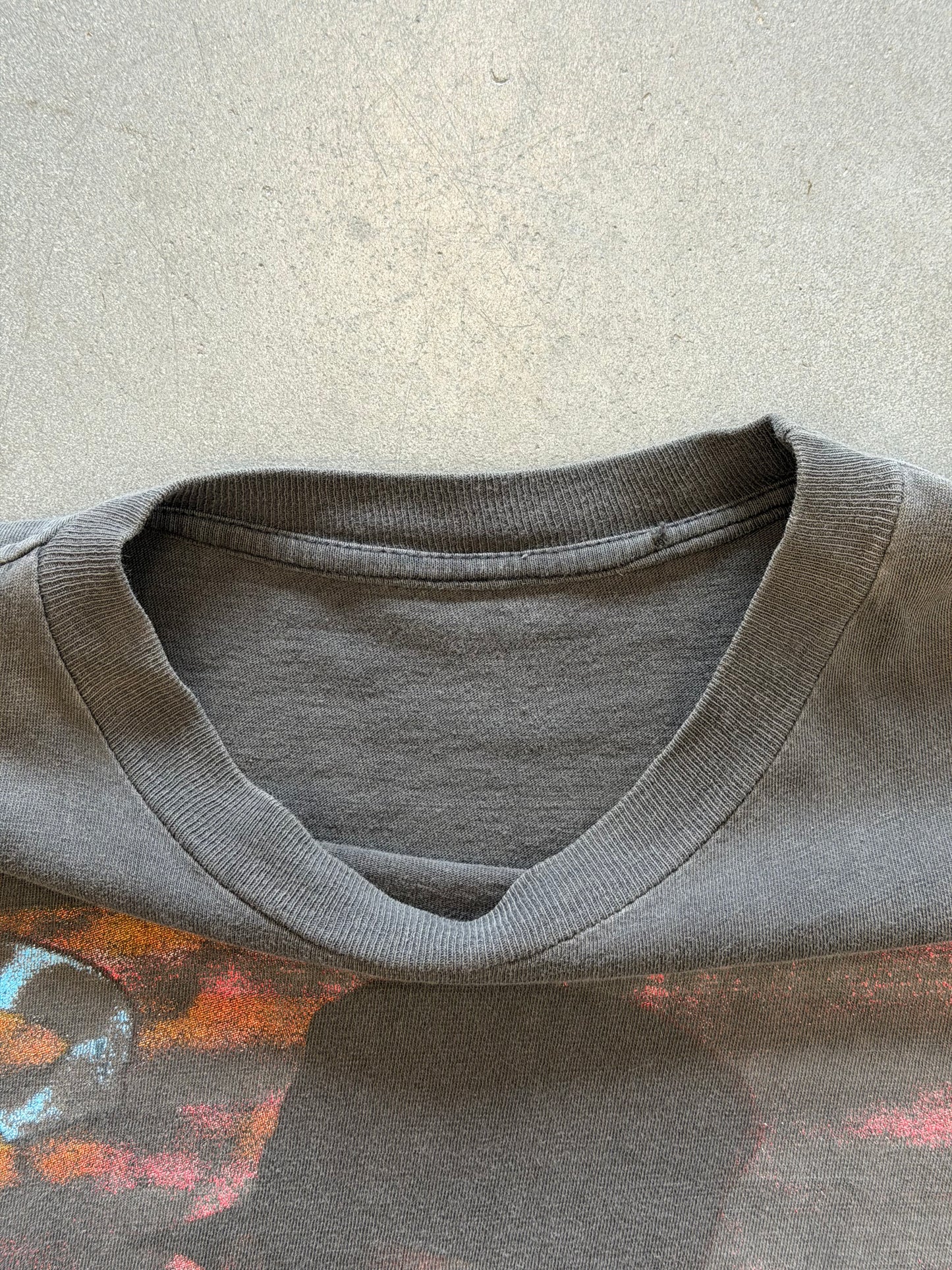 90'S WU-TANG LIQUID SWORDS GENIUS/GZA METHOD MAN SHADOWBOXIN’ RAP TEE (PULLED TAG)