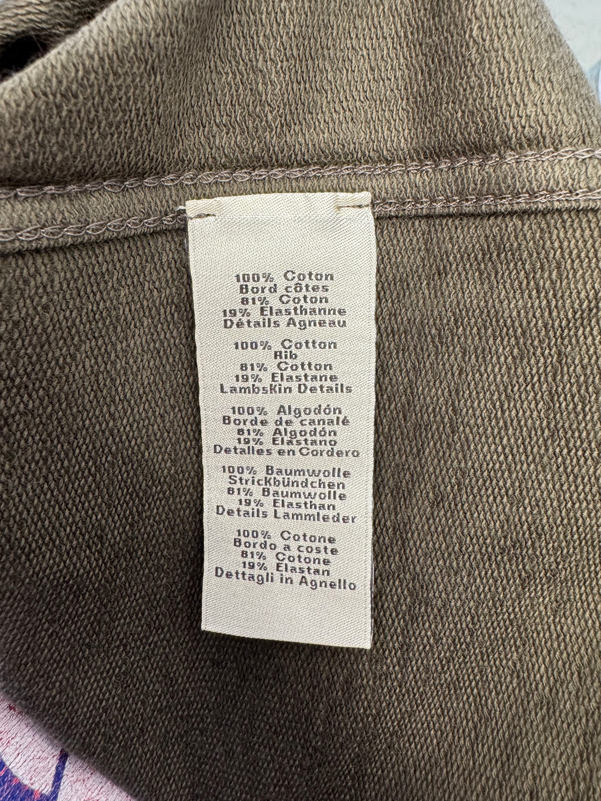 HERMES LEATHER RODEO LEATHER TEE