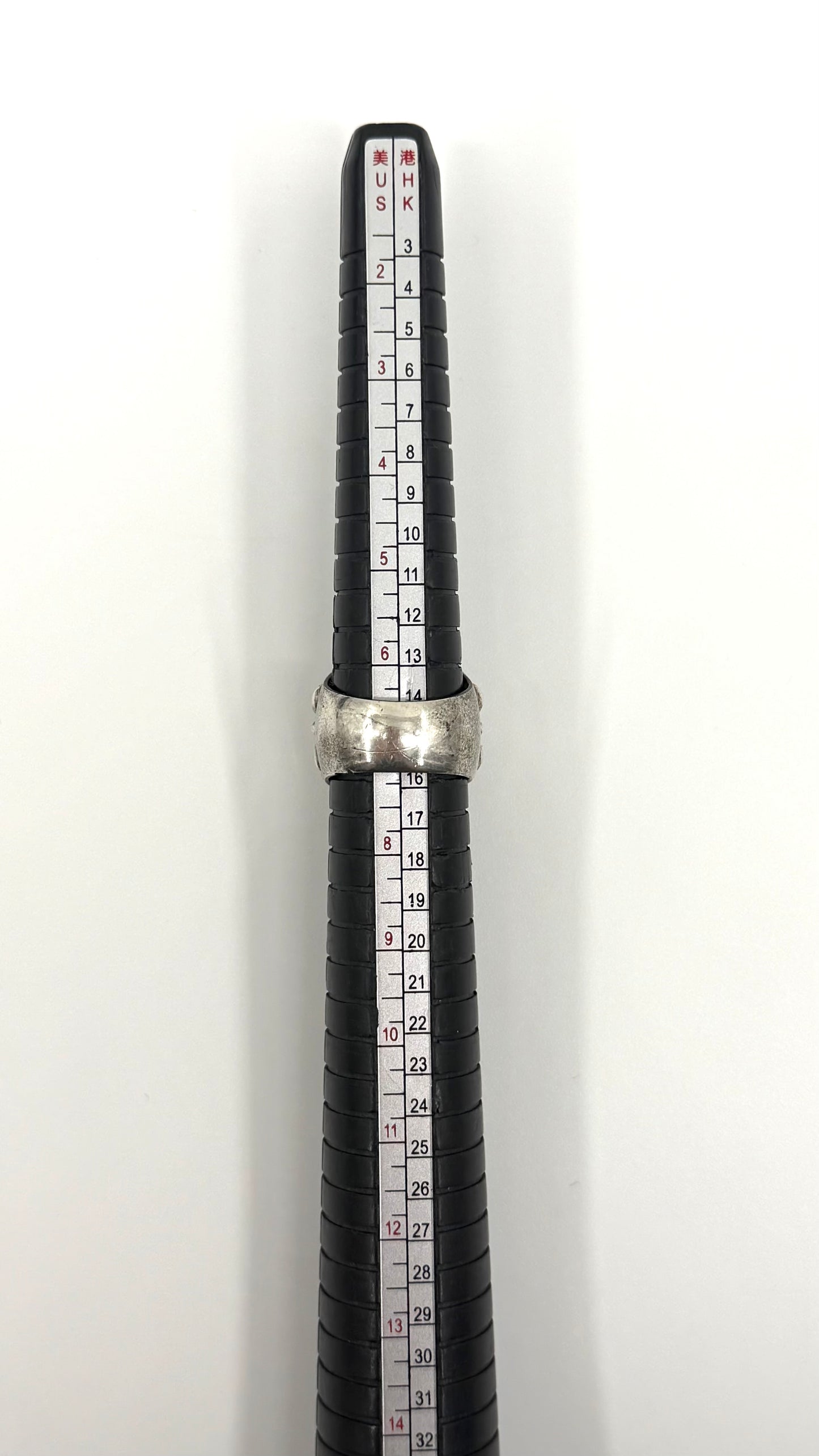 CHROME HEARTS KEEPER SILVER RING