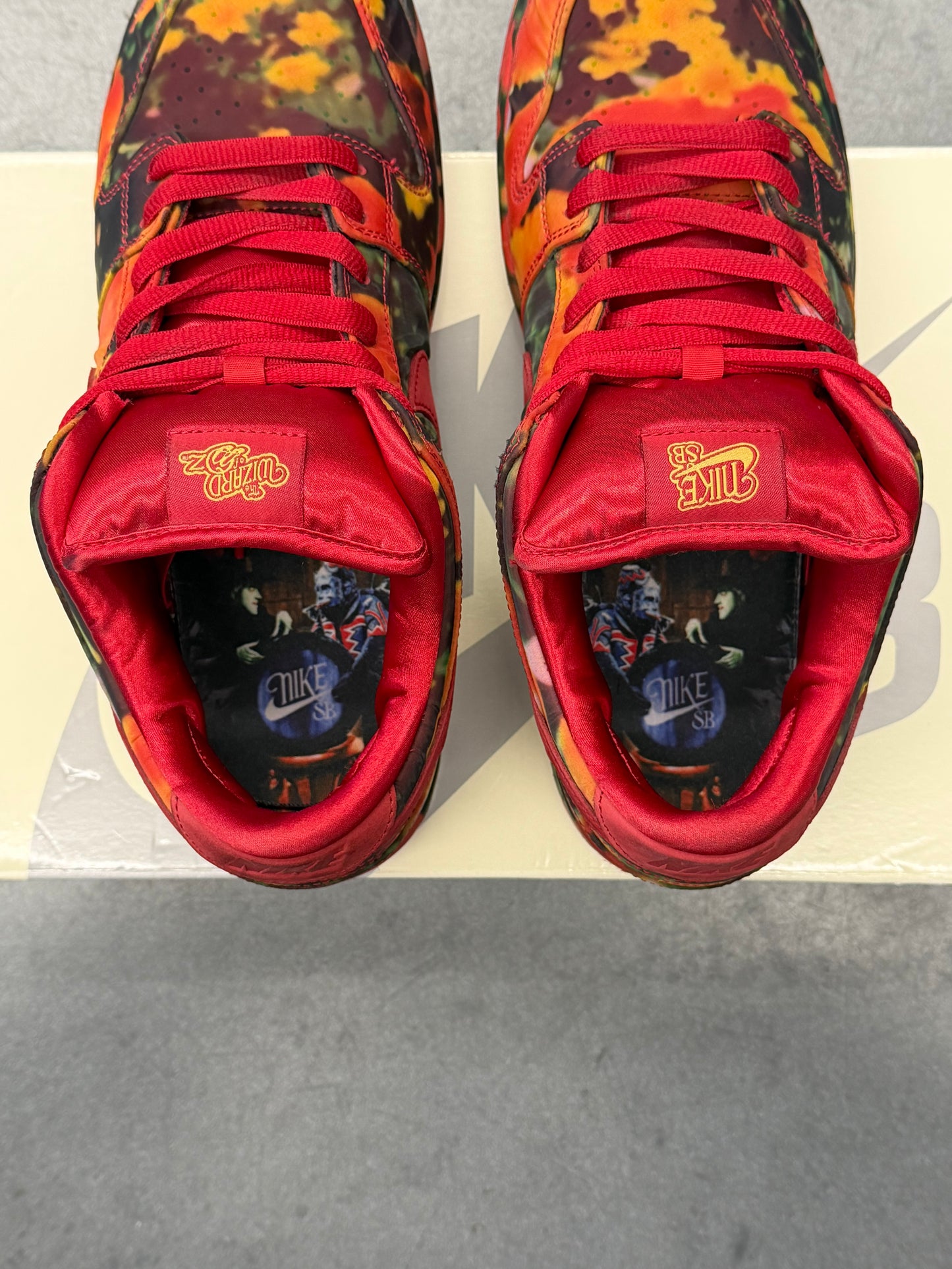 2024 NIKE SB DUNK LOW THE WIZARD OF OZ POPPY FIELD (W/BOX)
