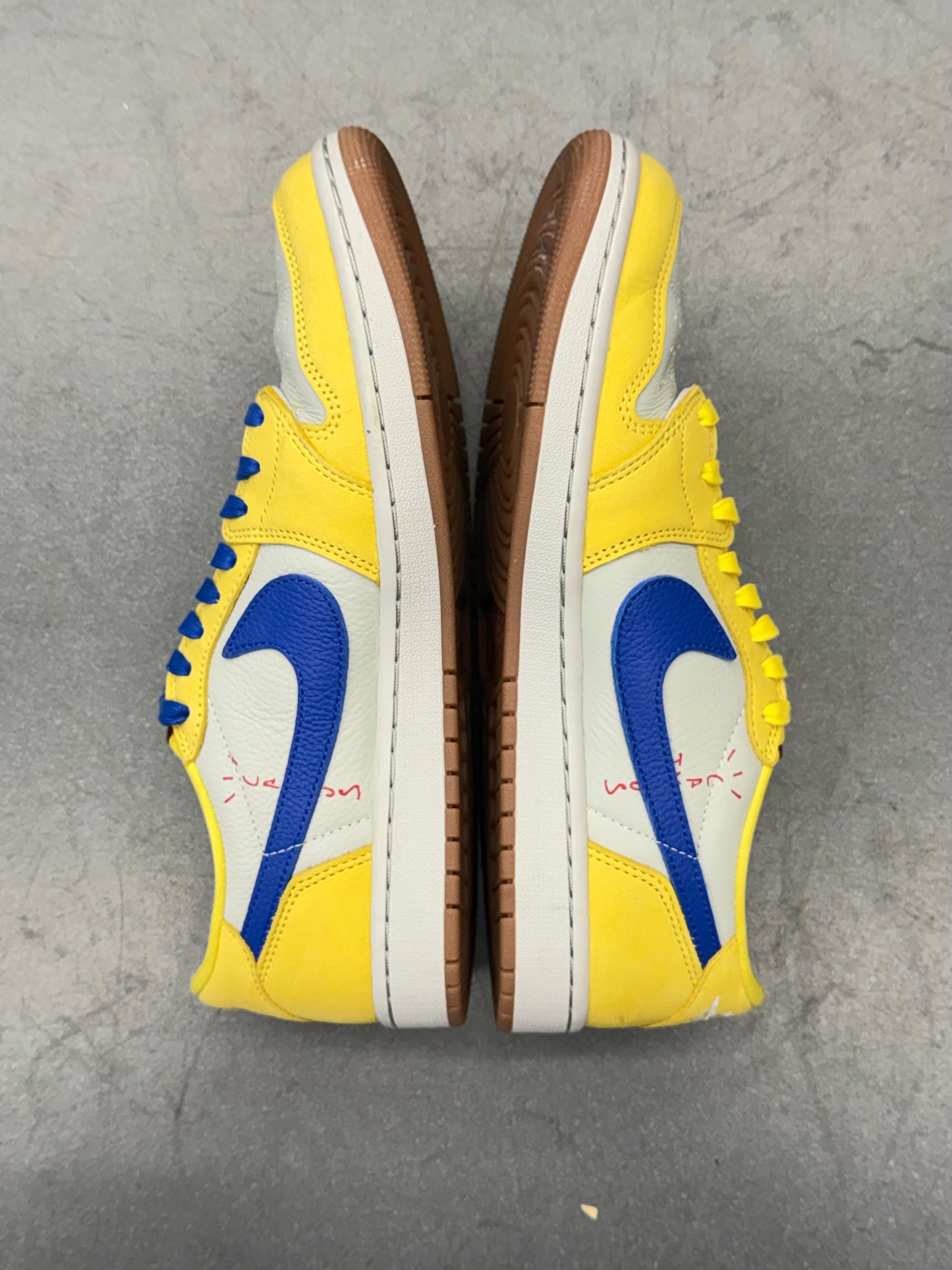 2024 JORDAN 1 RETRO LOW OG SP TRAVIS SCOTT CANARY (WOMEN'S)
