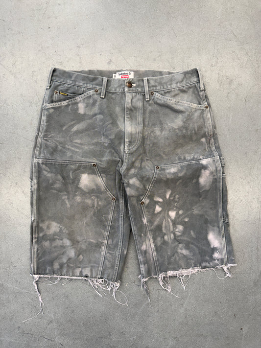 SS21 SUPREME TIMBERLAND DOUBLE KNEE PAINTER DYED SHORTS (SAMPLE)