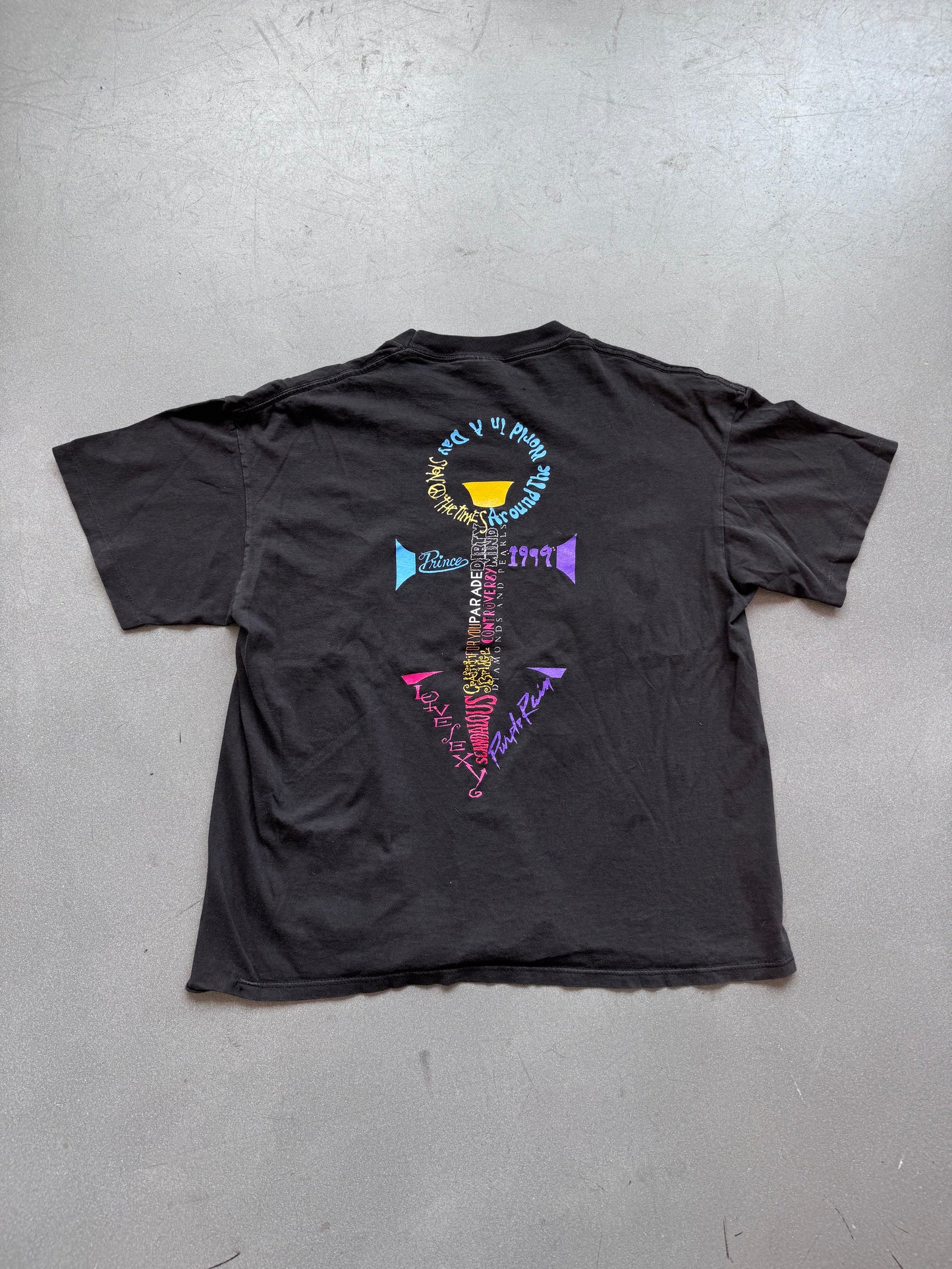 1999 PRINCE & THE NEW POWER GENERATION TOUR TEE (BROCKUM TAG)