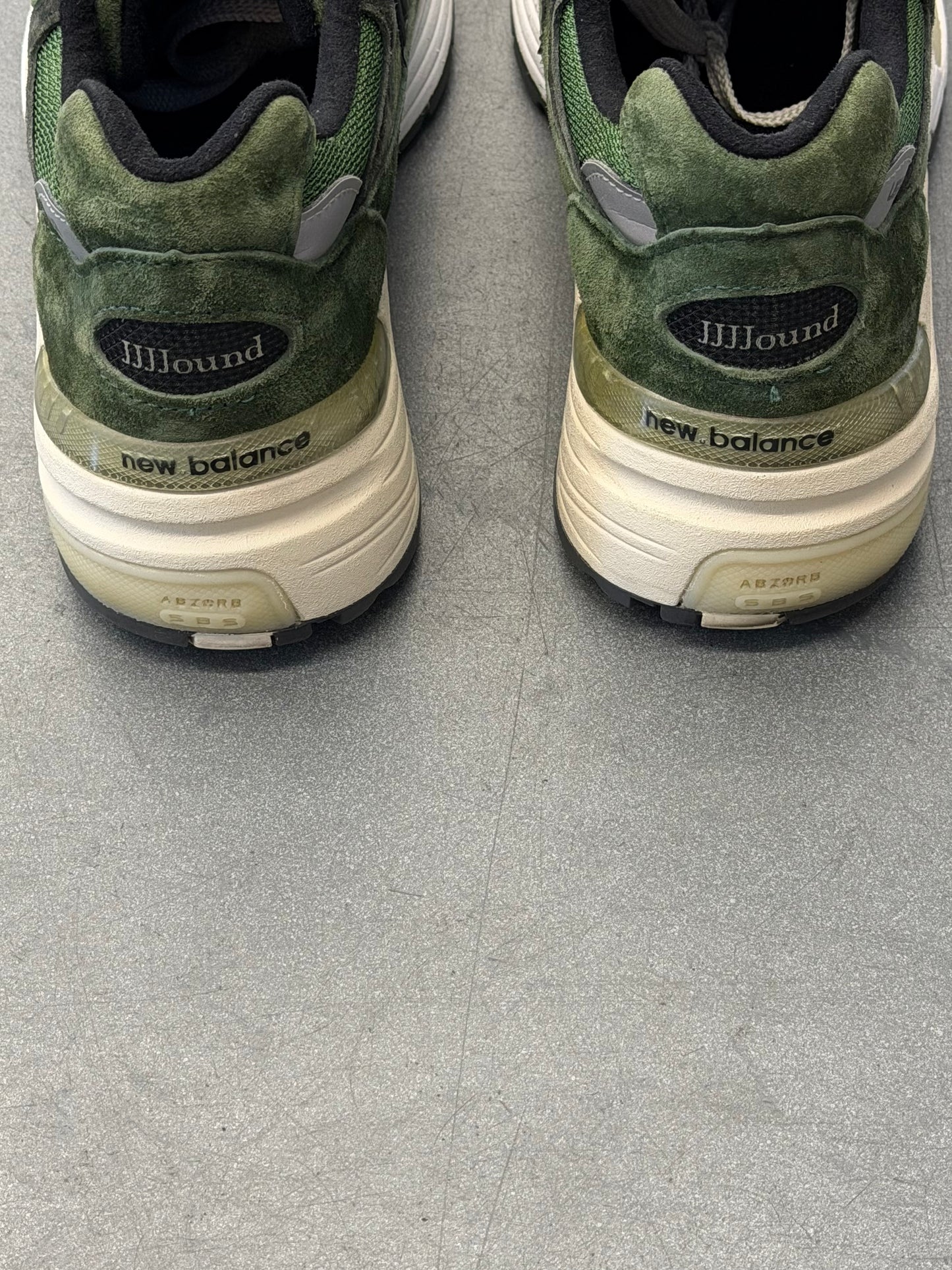 2020 SIZE 8 NEW BALANCE 992 JJJJOUND GREEN (W/O BOX)