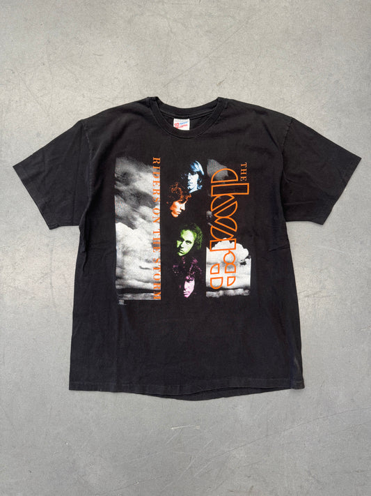 1994 THE DOORS RIDERS ON THE STORM TEE (HANES TAG)