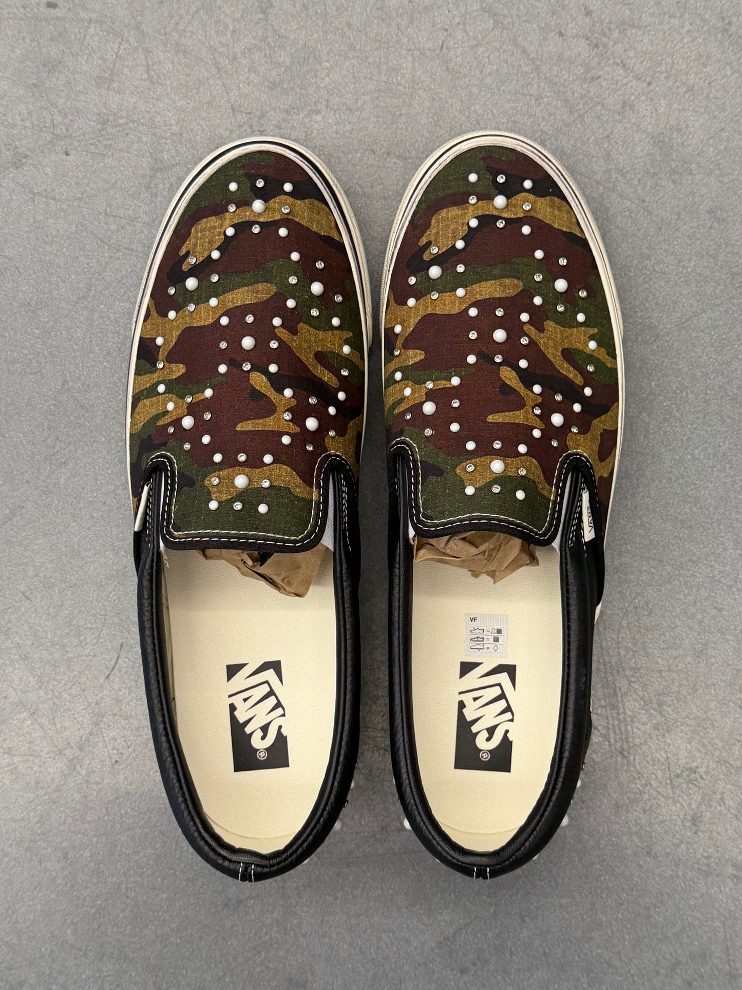 VANS LX CLASSIC SLIP-ON 98 PEARLIZED PACK CAMO BLACK