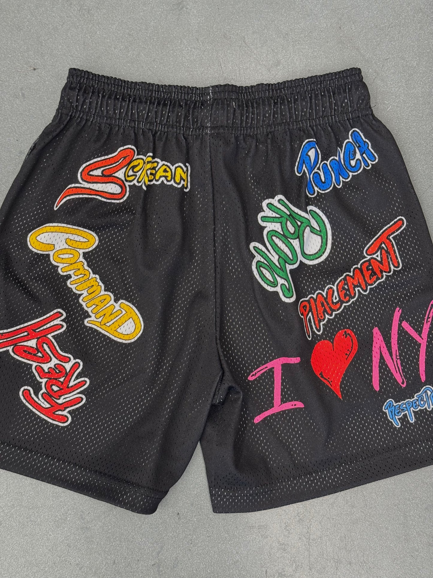 2025 ERIC EMANUEL X MATTY BOY EE SHORTS - BLACK/BLUE