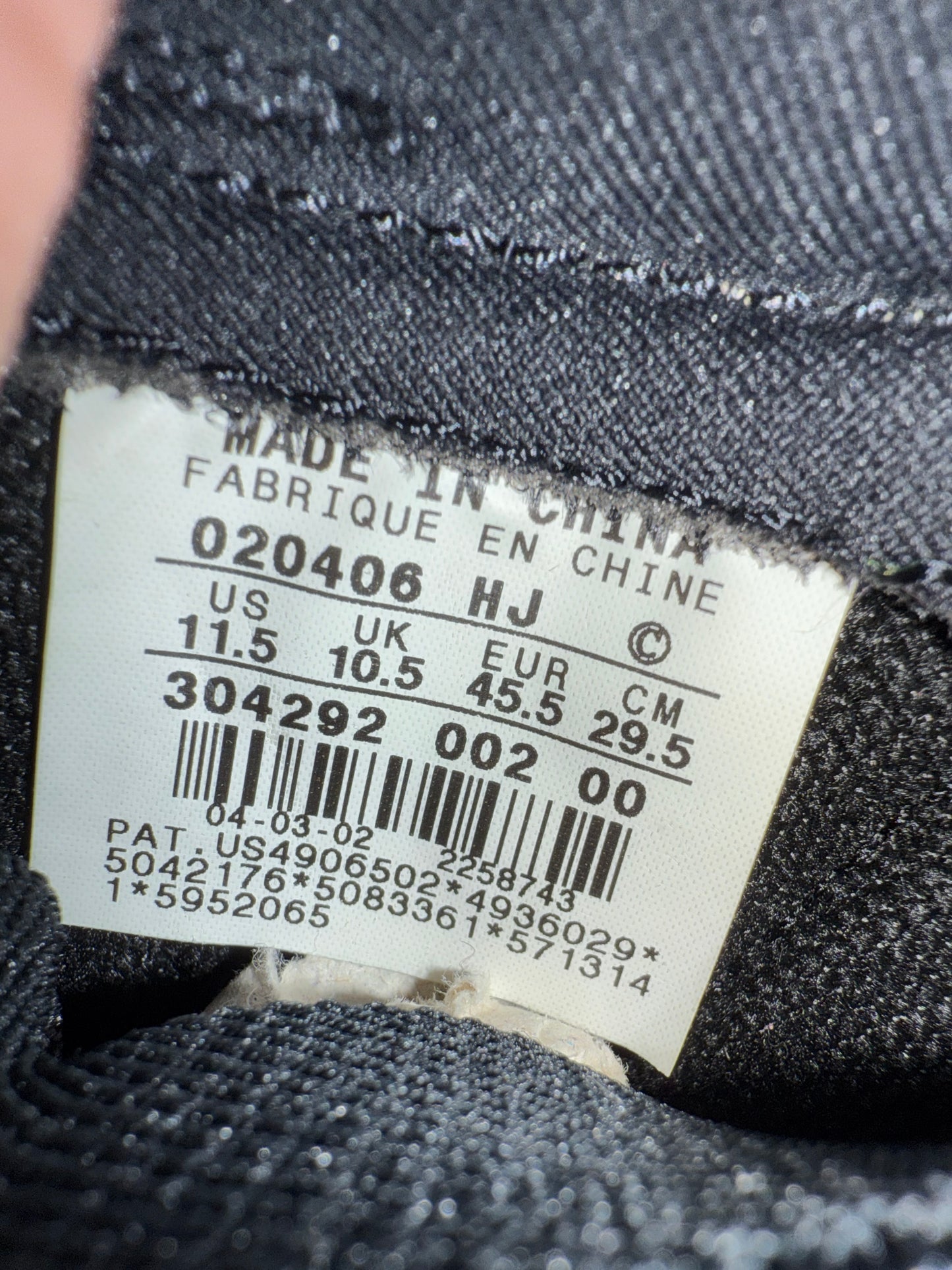 2002 GINO IANNUCCI 2 NIKE SB DUNK LOW (WITH BOX/REPLACEMENT SB INSOLES)