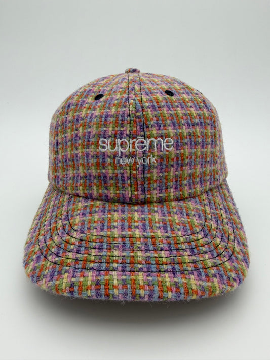 FW25 SUPREME HARRIS TWEED 6-PANEL HAT