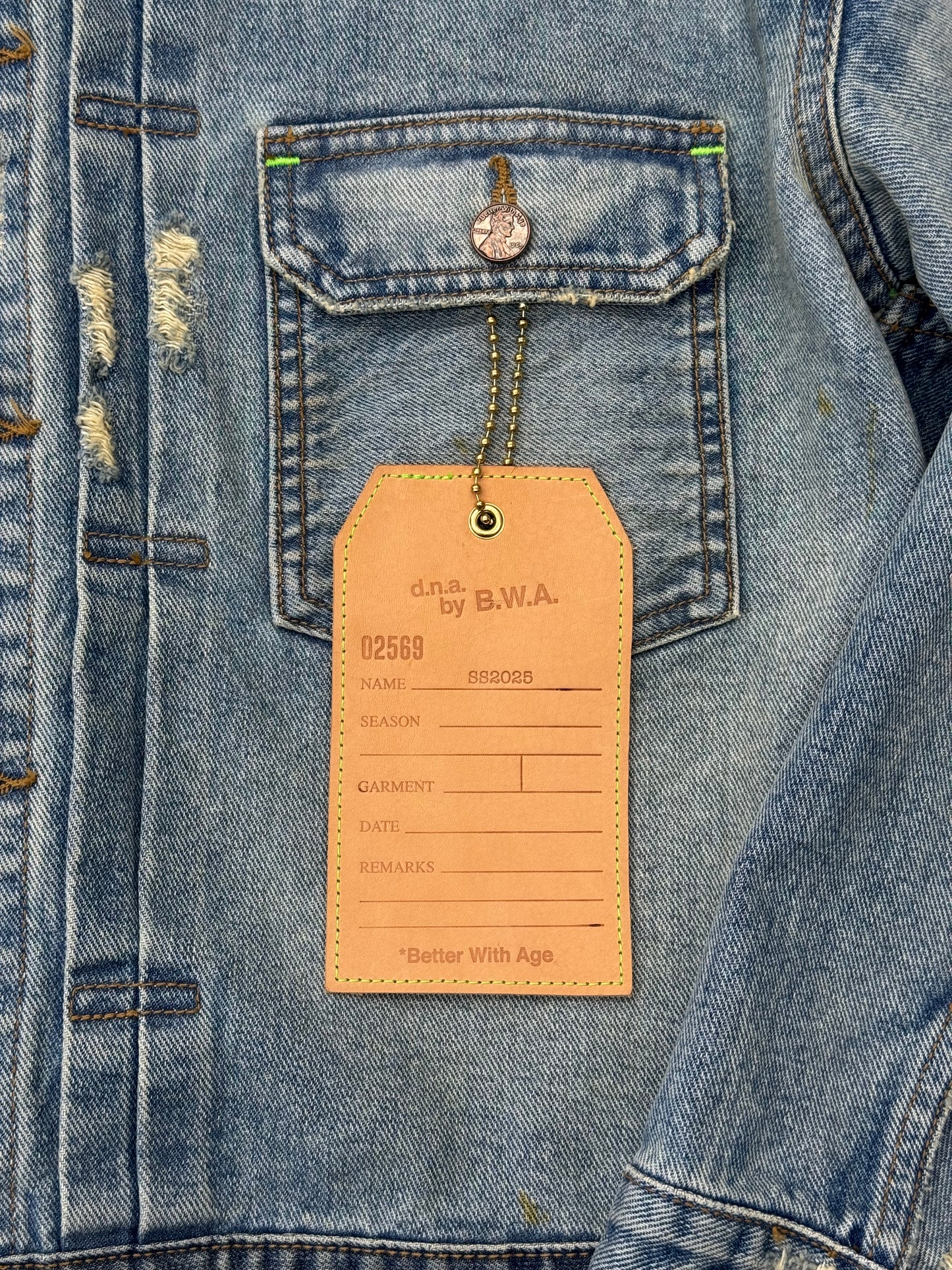 BETTER WITH AGE BIRMINGHAM SELVEDGE DENIM JACKET