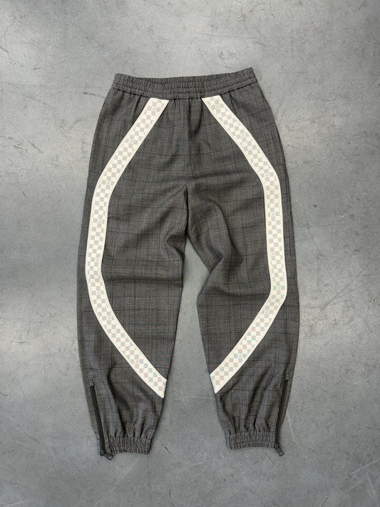 FW22 LOUIS VUITTON DAMIER SIDE STRIPE JOGGERS