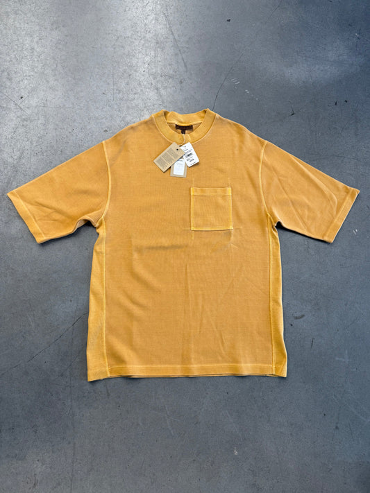 YEEZY SEASON 3 RUGBY CONSTRUCTION SHORT SLEEVE POCKET TEE - YELLOW (XS) (NWT)