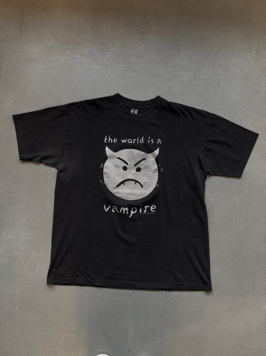 1996 SMASHING PUMPKINS THE WORLD IS A VAMPIRE TEE (GIANT TAG)