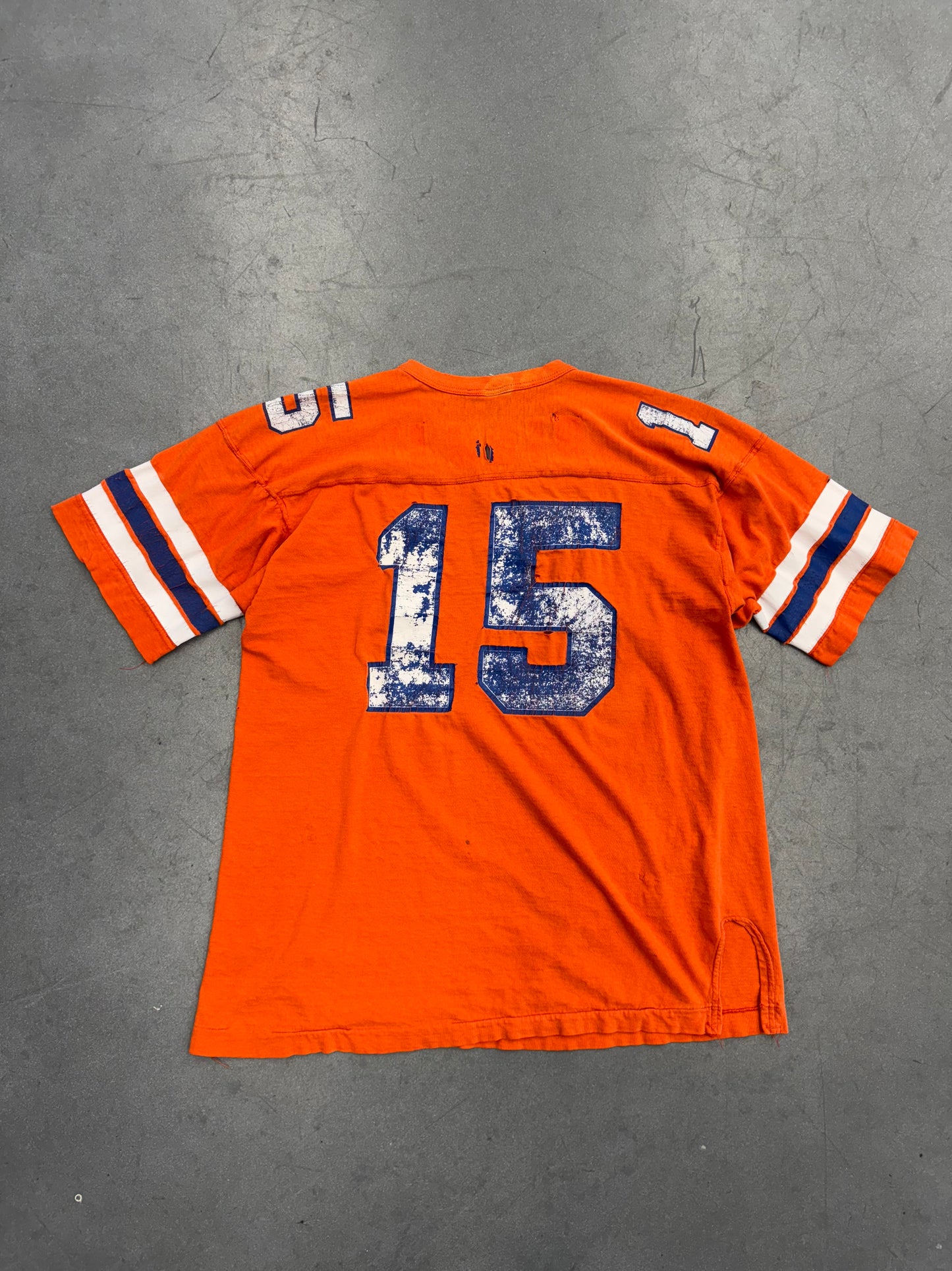 80S CHAMPION COTTON FOOTBALL JERSEY #15