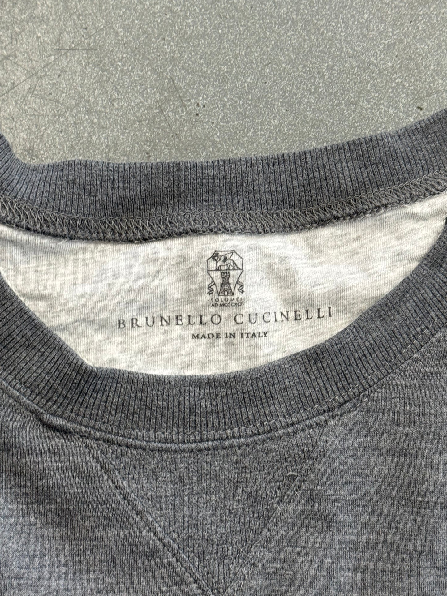 BRUNELLO CUCINELLI LONG SLEEVE LOUNGE SHIRT