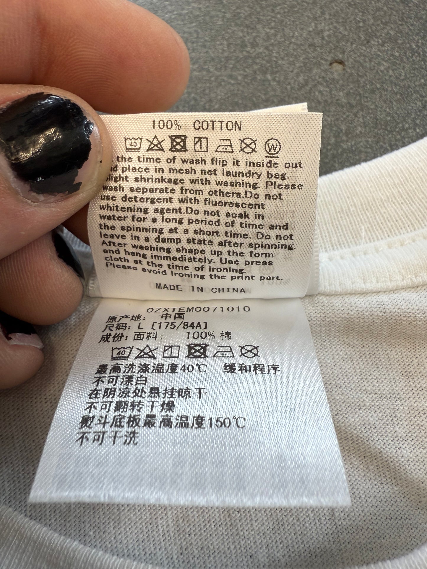 BAPE ABC CAMO BY BATHING APE TEE - BLUE CAMO/WHITE (L) (NWT)