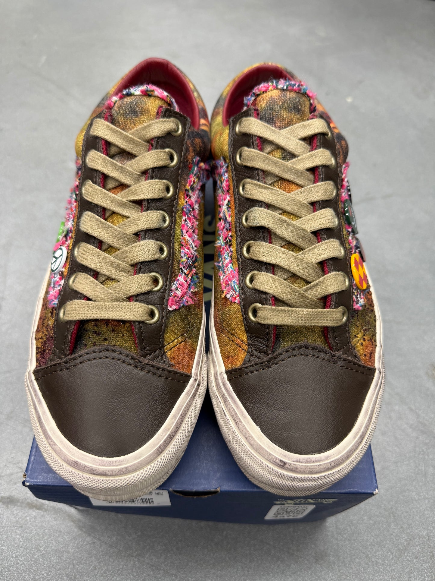 2025 SIZE 7.5 VANS OLD SKOOL 36 LX SOUVENIR WARM BROWN (PRE-OWNED WITH BOX)